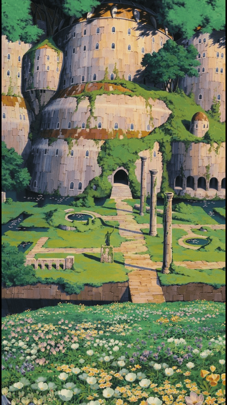 750x1334 Ghibli Studio phone wallpaper dump