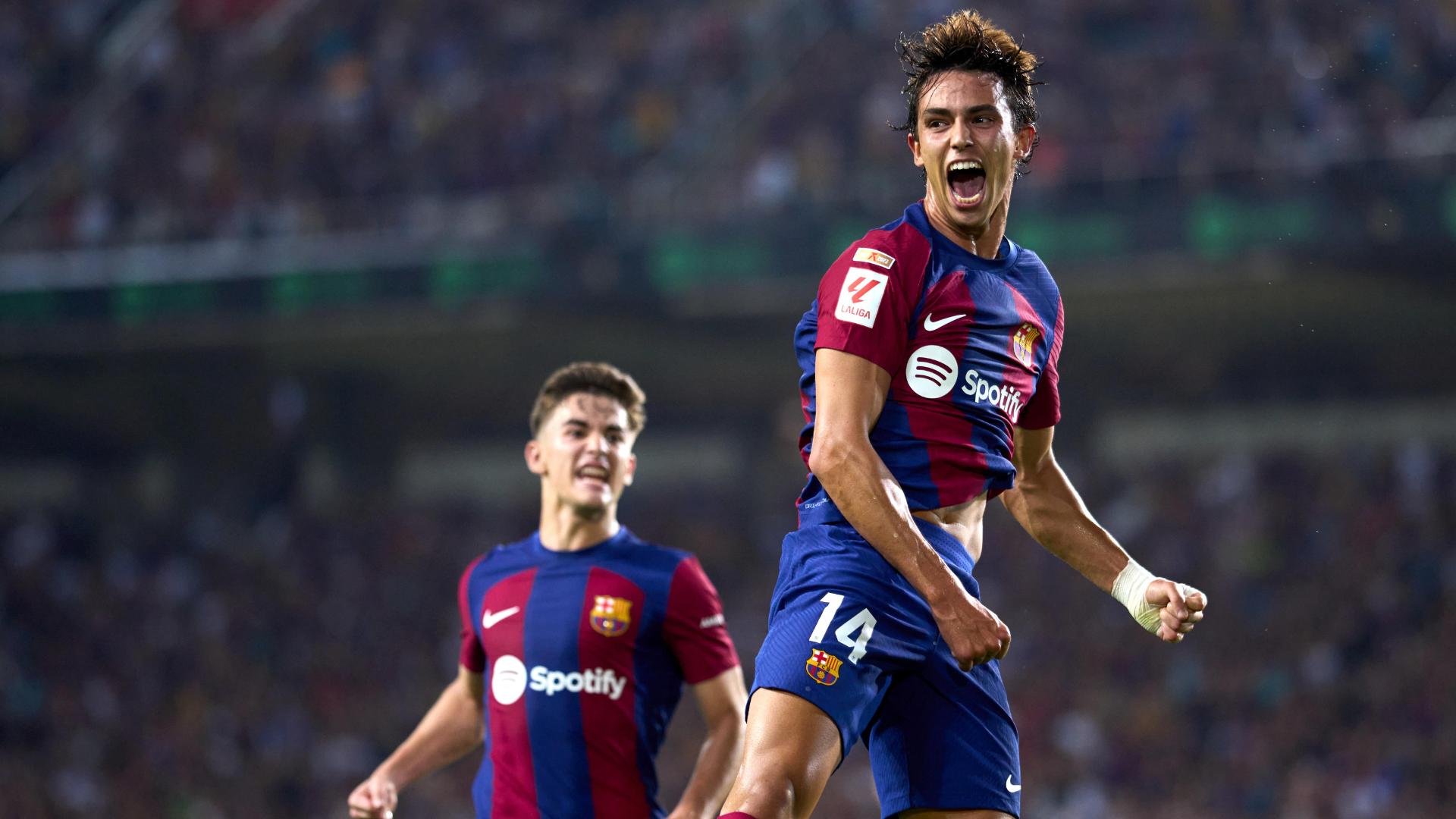 1920x1080 Joao Felix scores his 1st goal for Barcelona