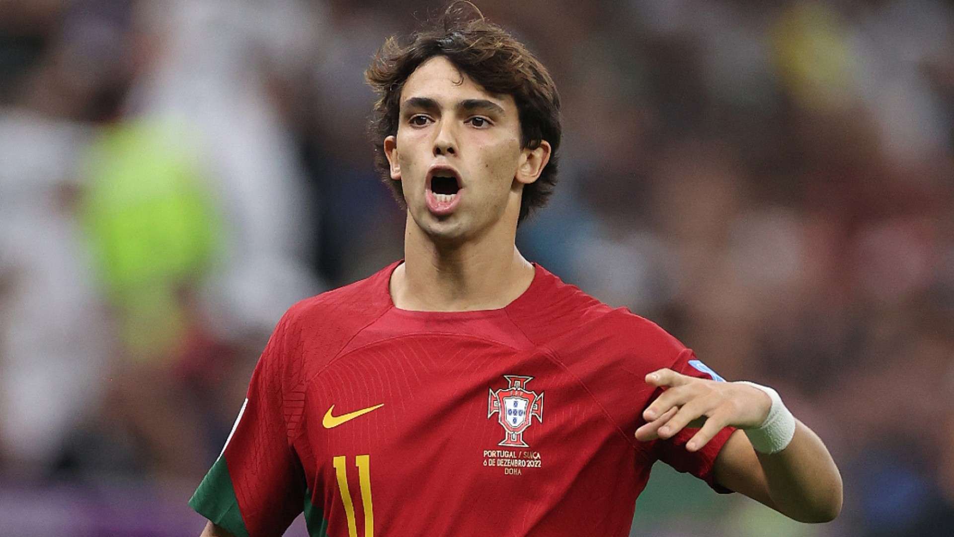 1920x1080 Joao Felix alludes to Ronaldo situation as he urges Portugal fans and media not to 'spoil' World Cup campaign. Goal.com India