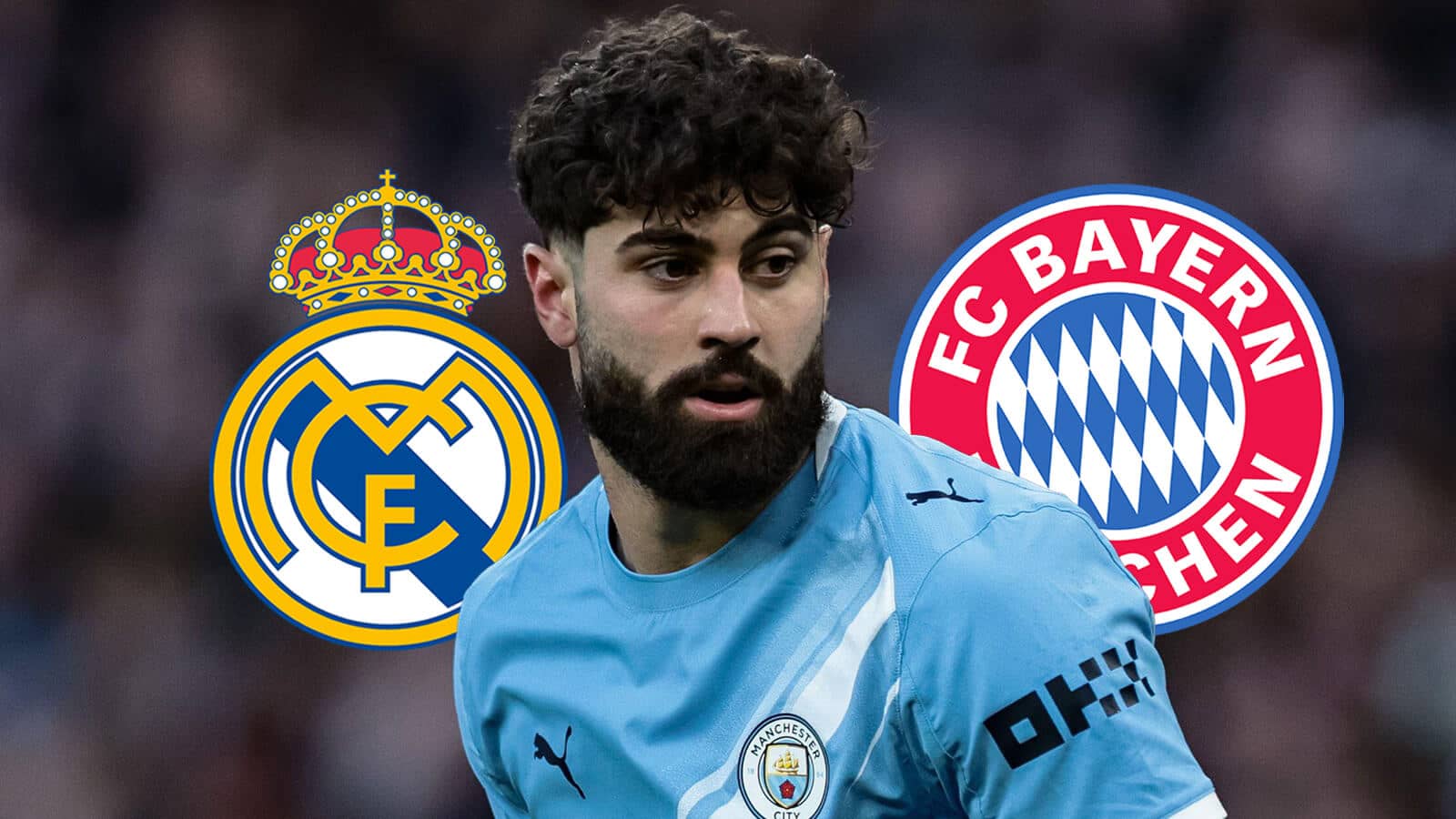 1600x900 Man City transfer news: Real Madrid and Bayern Munich contact defender's agents
