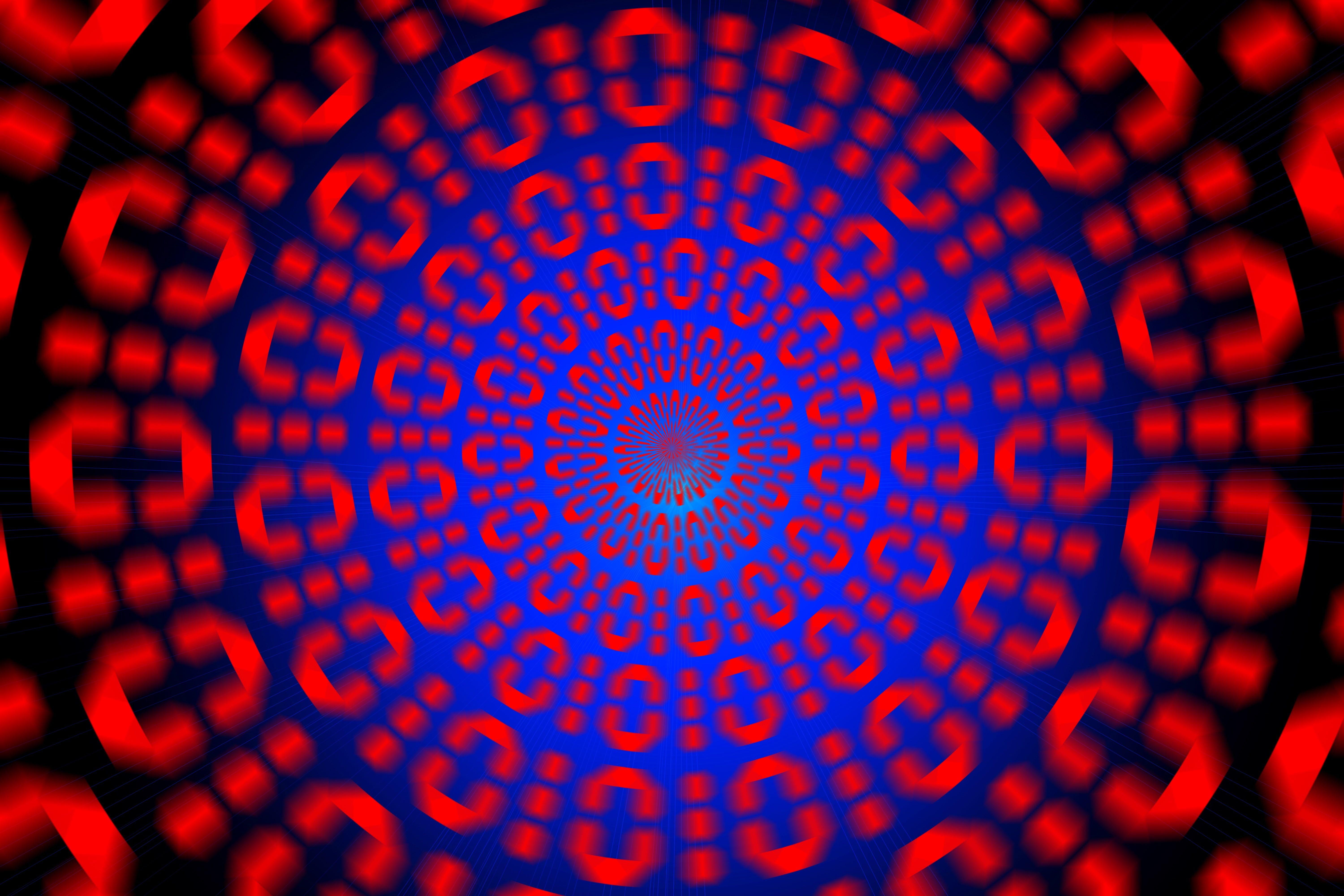 6000x4000 Binary code, Optical illusion, Rotation HD wallpaper