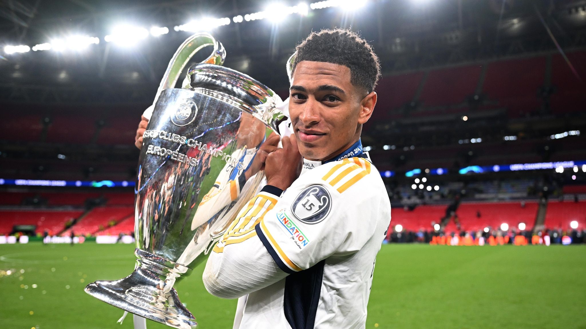 2048x1152 Jude Bellingham's Champions League Stats And Records: Youngest English Starter And Scorer. UEFA Champions League 2024 25