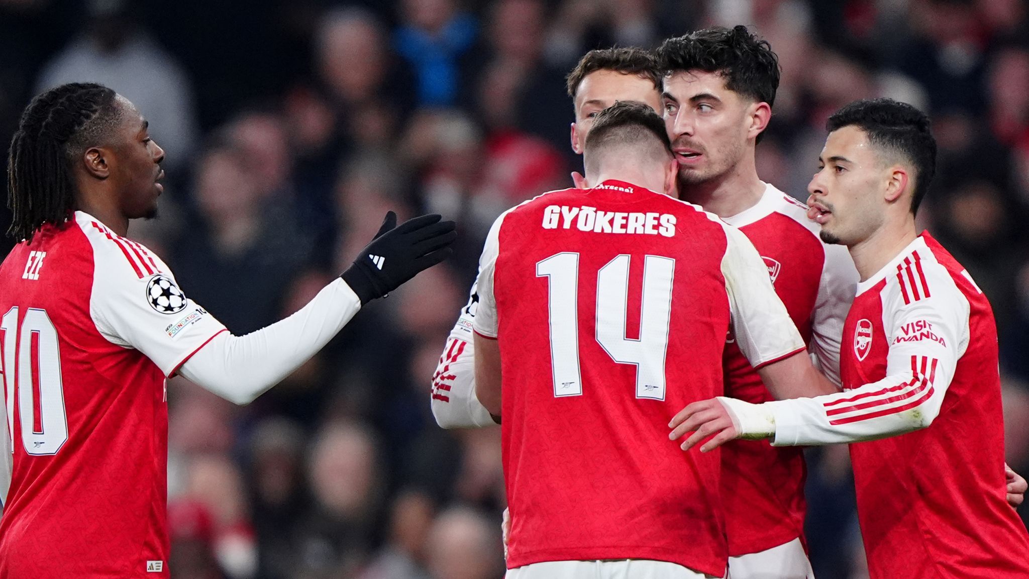 2048x1152 Talking Points As History Making Arsenal Finish Top Of UEFA Champions League