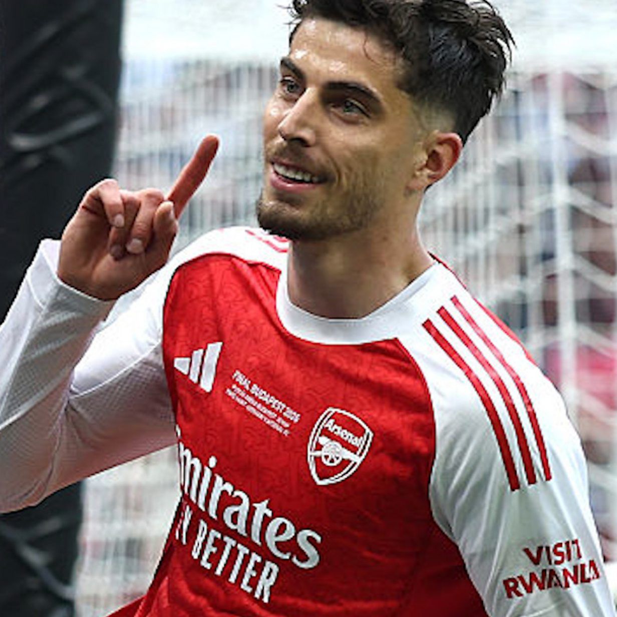 1232x1232 Champions League final: Kai Havertz gives Arsenal early lead against PSG