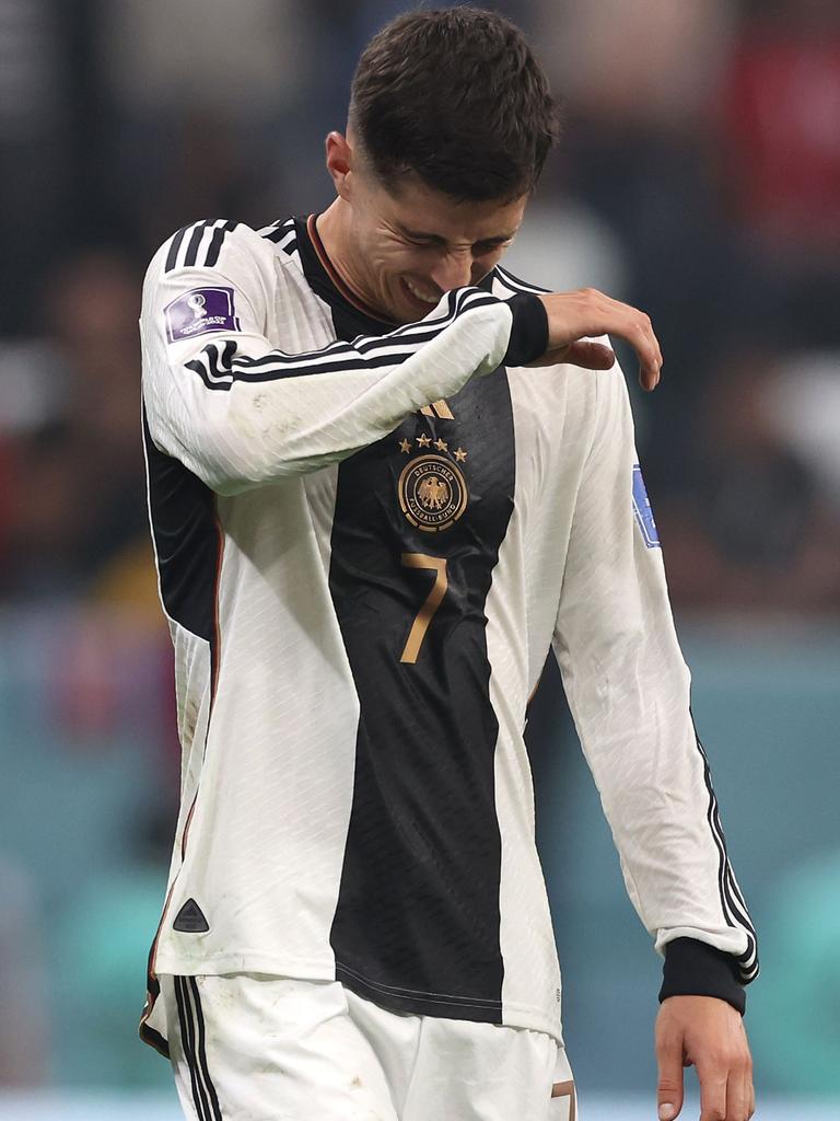 768x1024 FIFA World Cup: Kai Havertz man of the match photo after Germany eliminated is just cruel