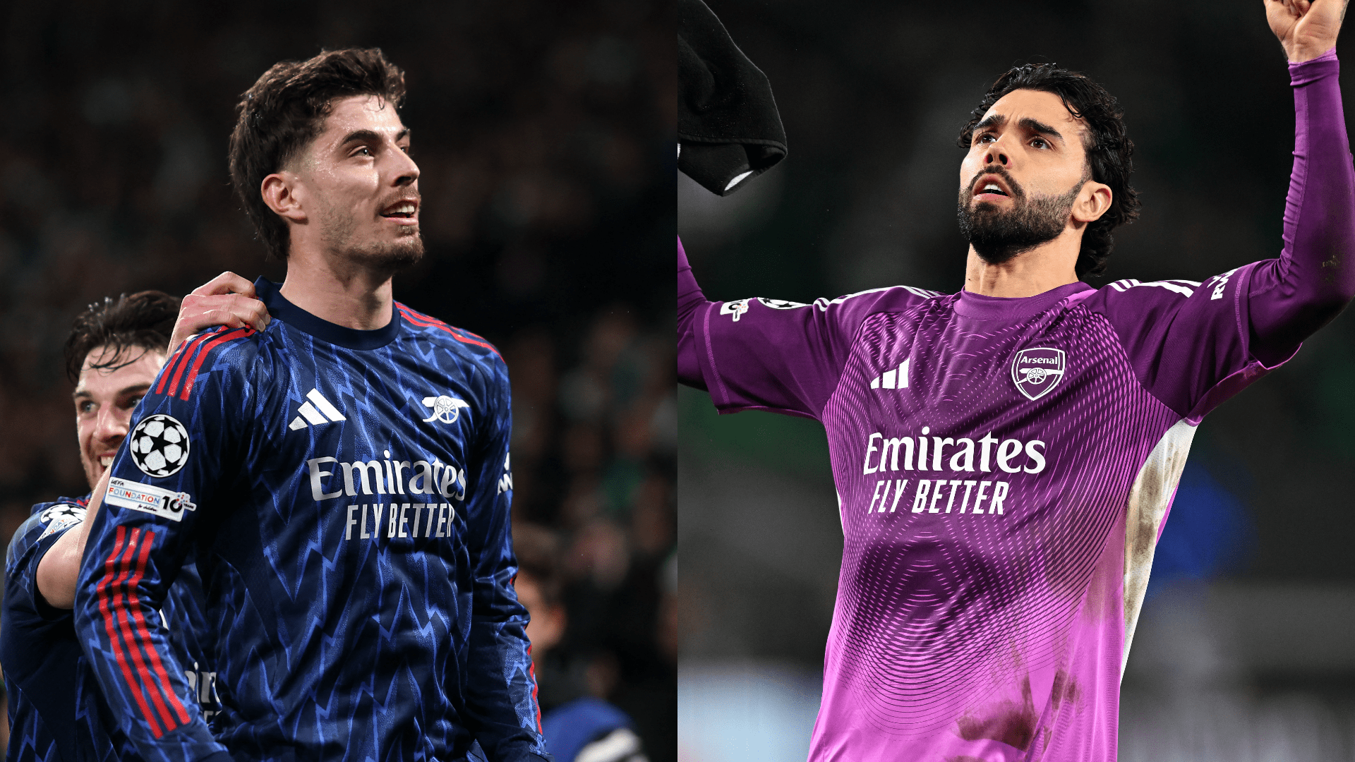 1920x1080 Champions League: Havertz and Raya star in win for Arsenal
