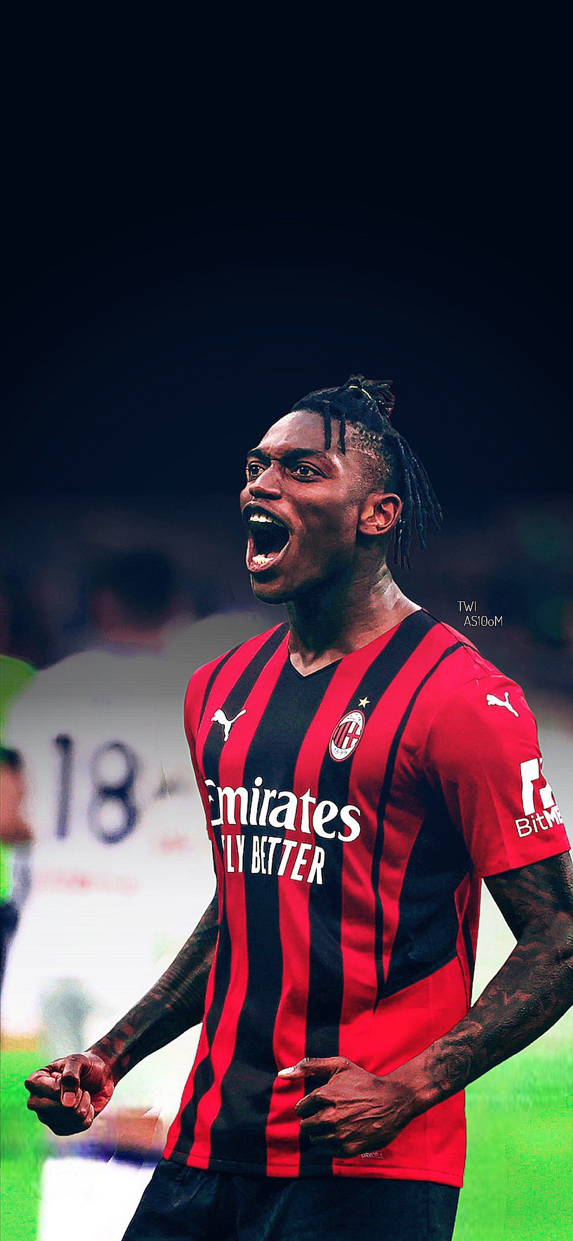 1170x2532 Rafael Leao 2024 Wallpaper