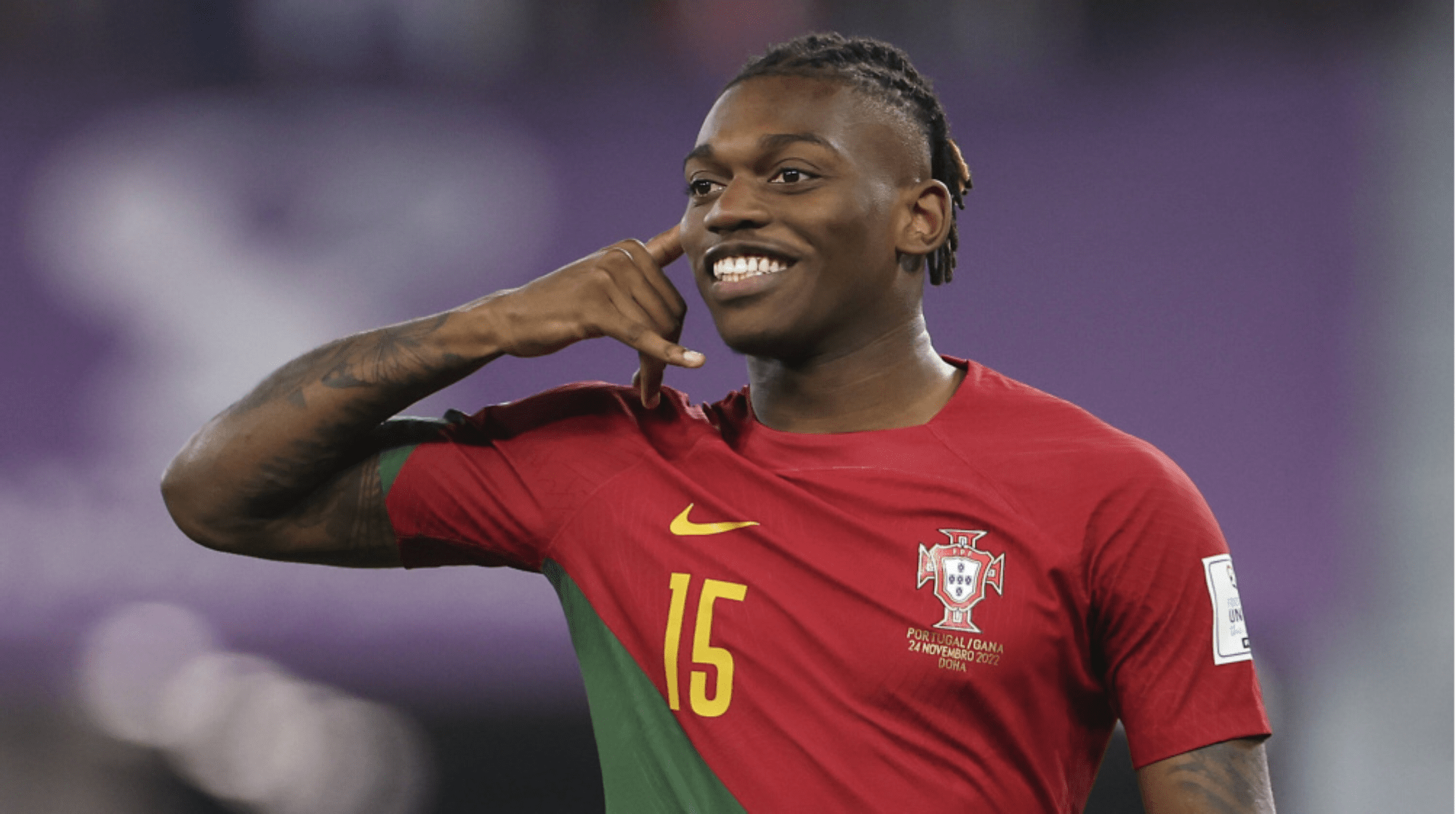 2003x1120 Rafael Leao Sends a Wink to Barcelona