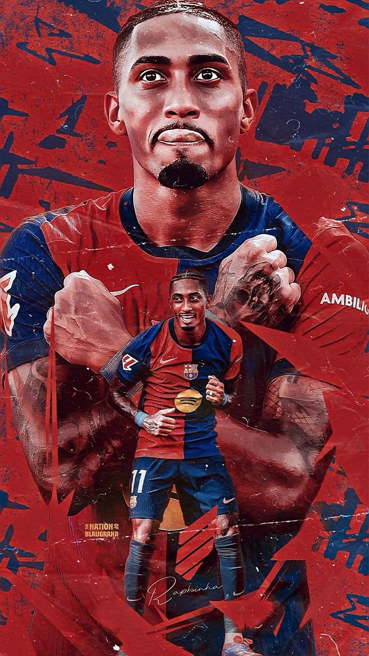 736x1308 Raphinha 2025 Wallpaper