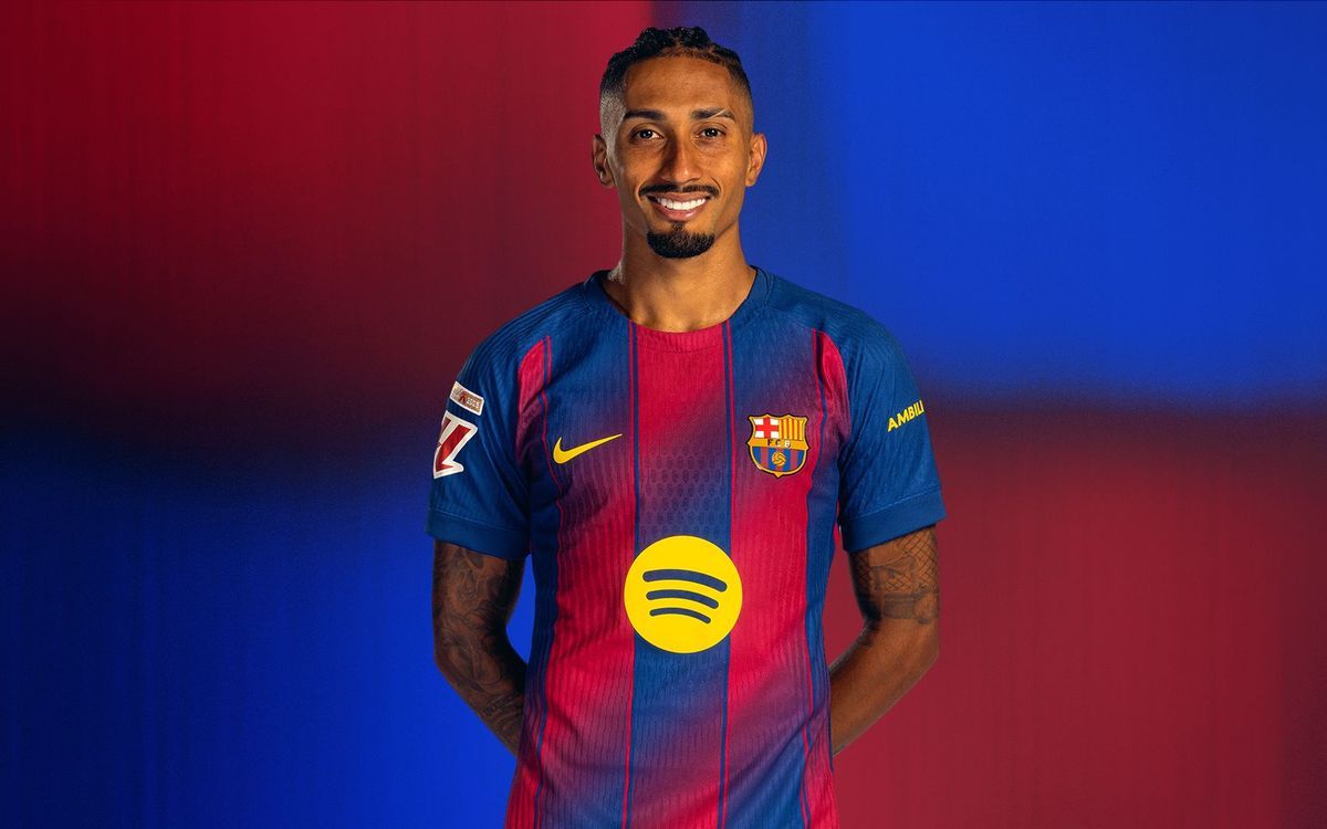 1200x750 Raphinha 2026 Player Page. Forward. FC Barcelona Official Website