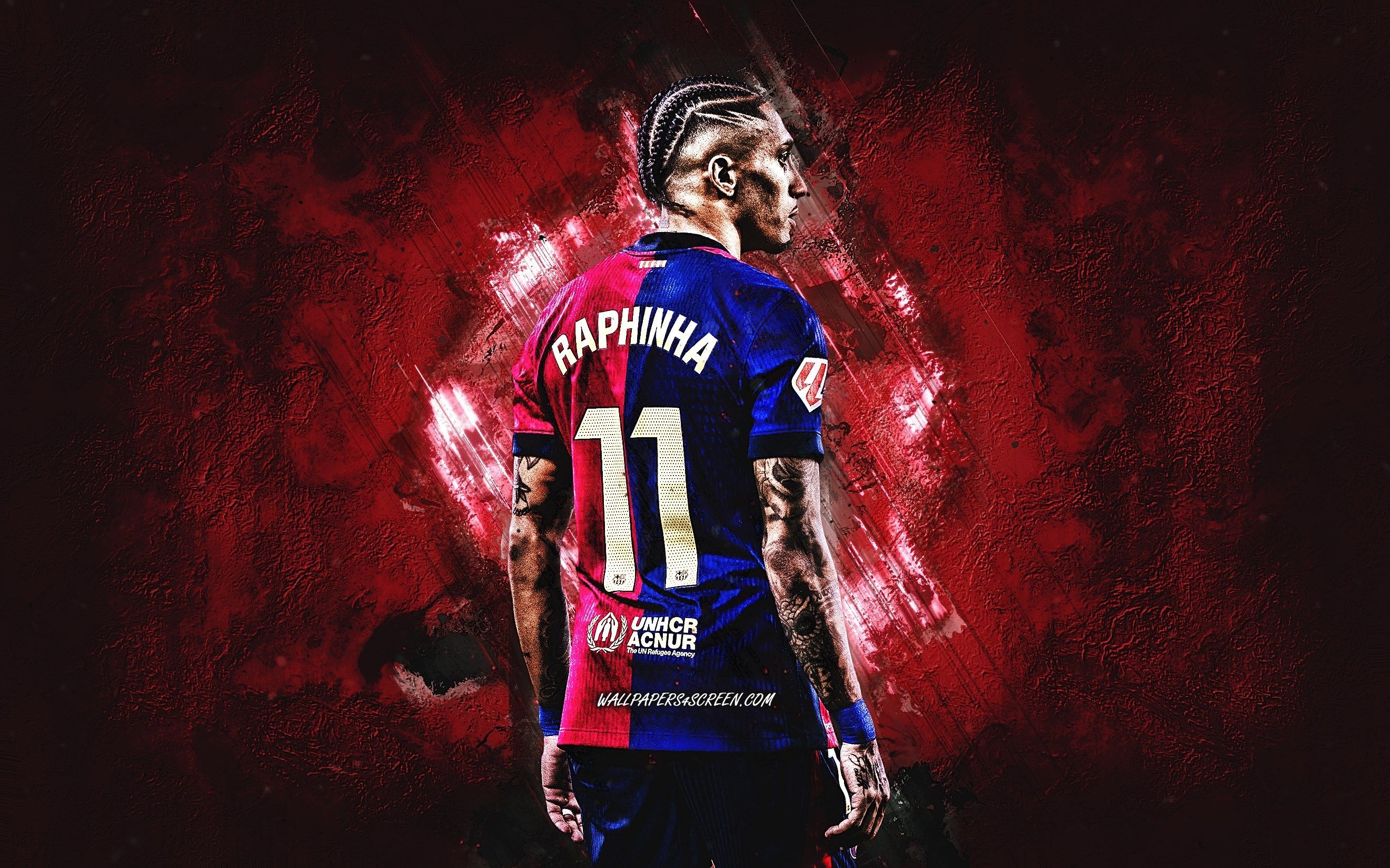 2640x1650 Wallpaper football, Barcelona, FCB, FC Barcelona, Barca, Raphinha, Raphinha Dias for mobile and desktop, section спорт, resolution 2640x1650