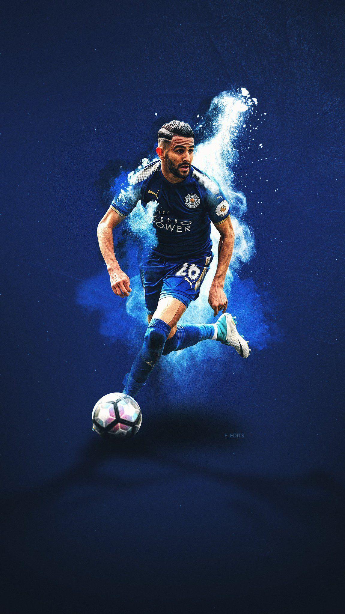 1151x2048 Ryad Mahrez 2022 Wallpaper