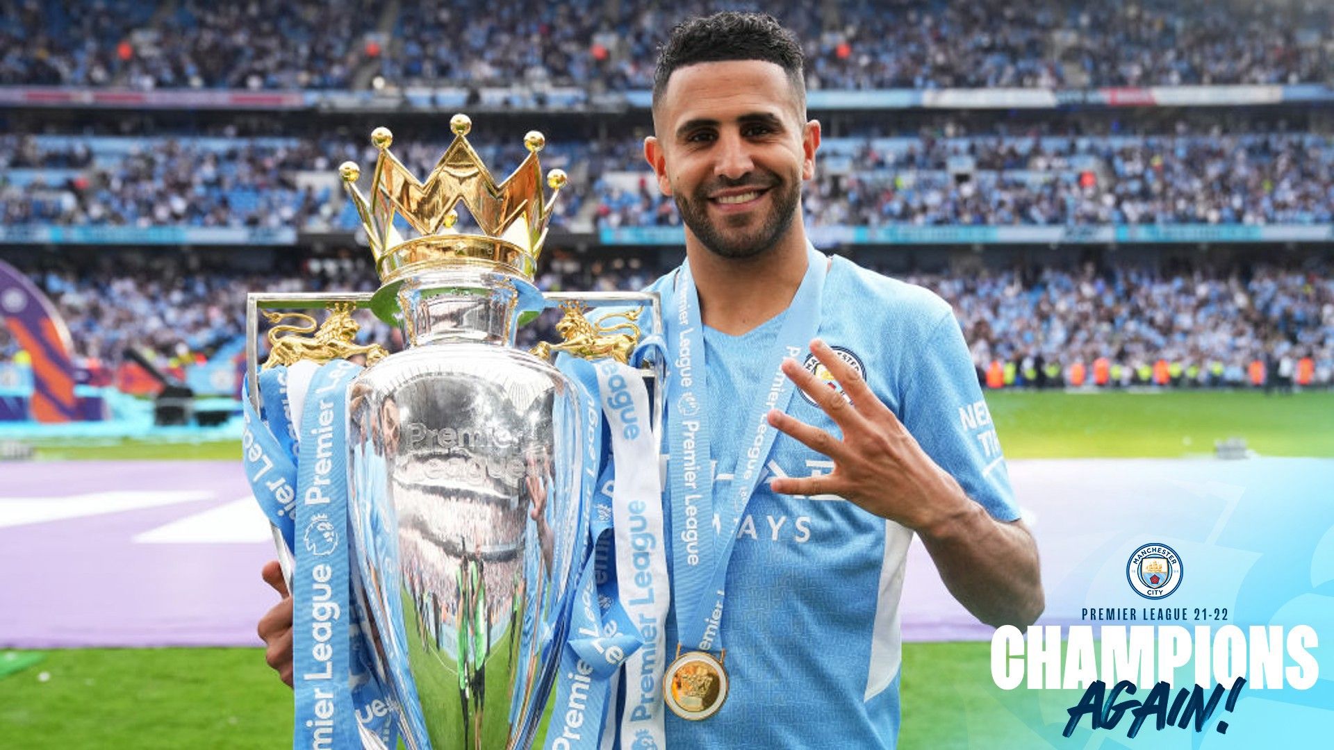 1920x1080 Champions in focus: Riyad Mahrez