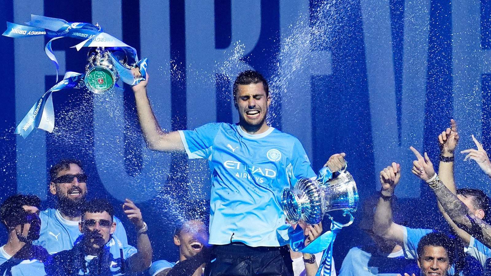 1600x900 Man City star Rodri leaves door open to Real Madrid transfer as he stays focused on World Cup