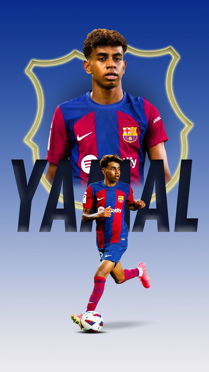 736x1308 Lamine Yamal Barcelona Wallpaper