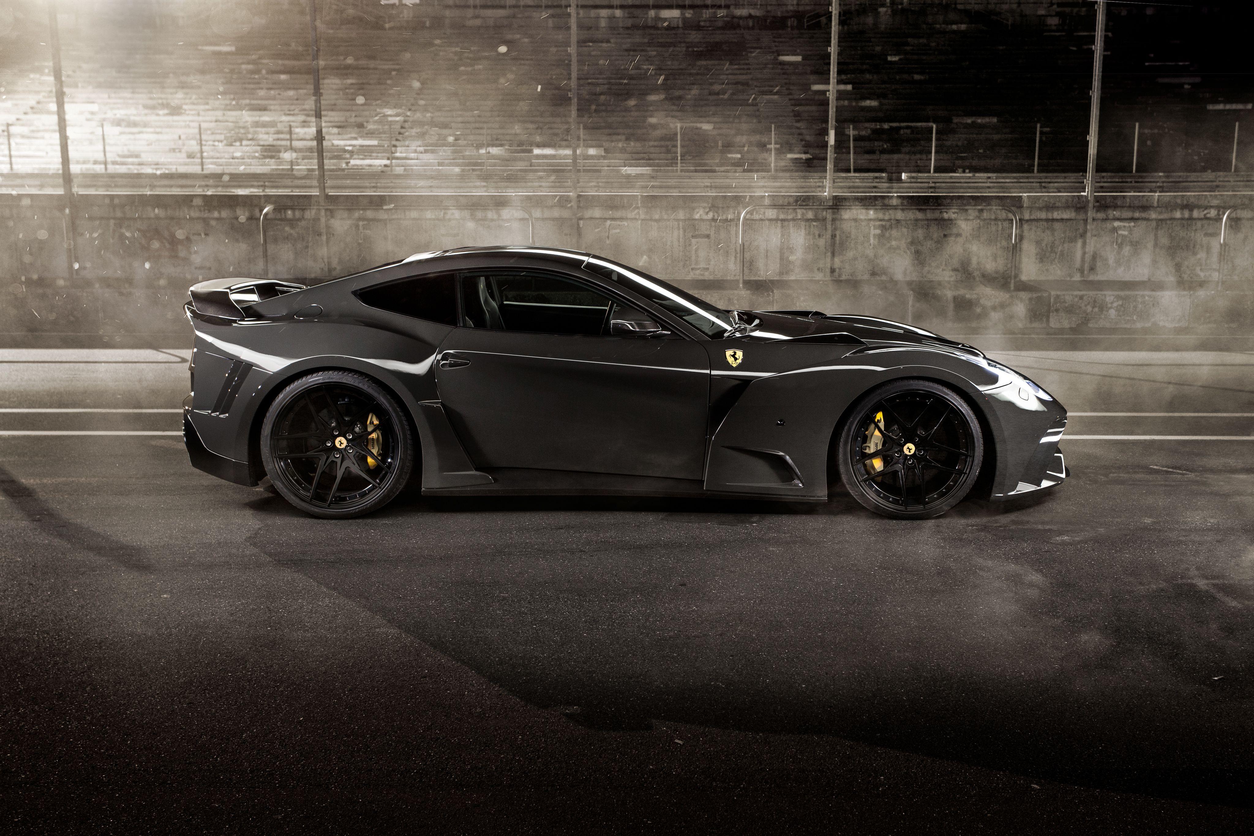 4096x2731 Wallpaper Novitec Rosso Ferrari, N Largo S, Ferrari F12 Berlinetta