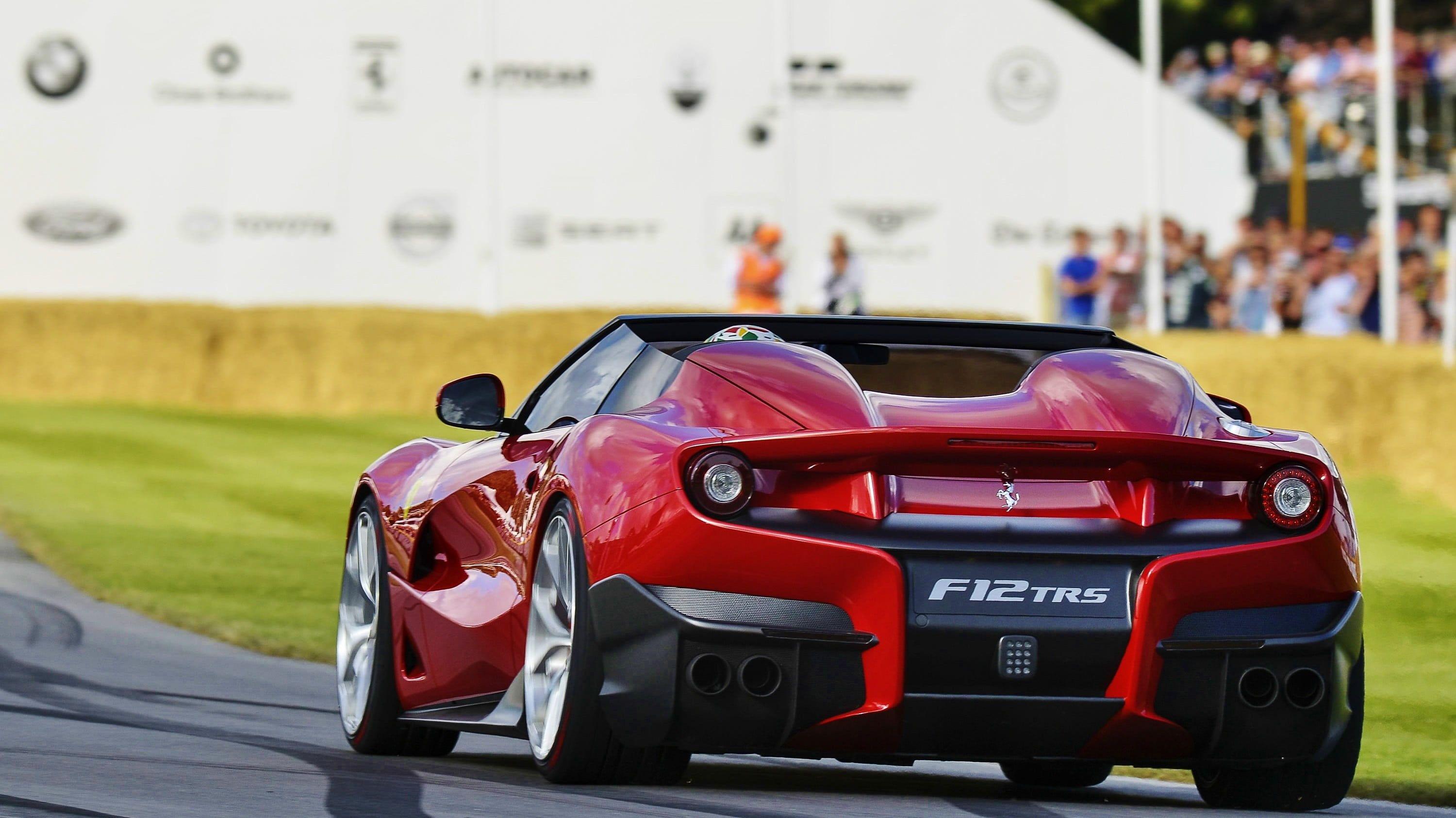 3000x1686 Red and black coupe, Ferrari, F F12 Berlinetta, car HD