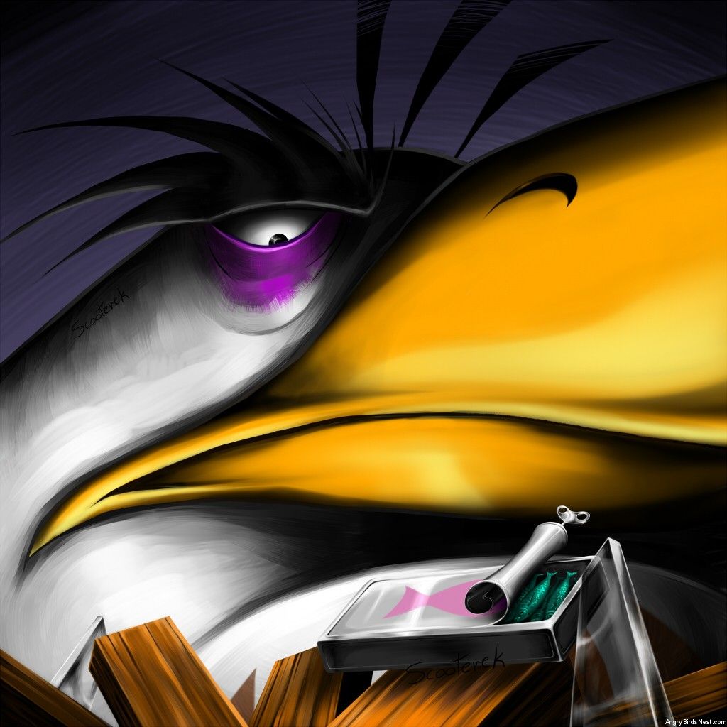 1024x1024 Angry Birds Mighty Eagle After Battle iPad Background