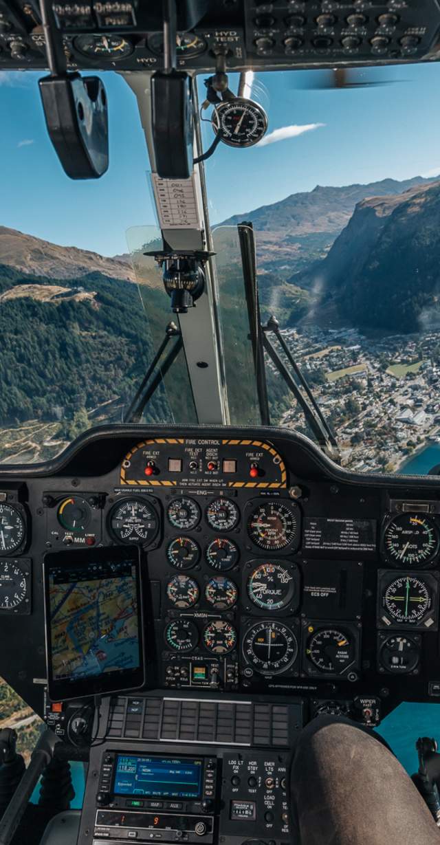 640x1229 Picnic on a Peak. Over The Top Helicopters