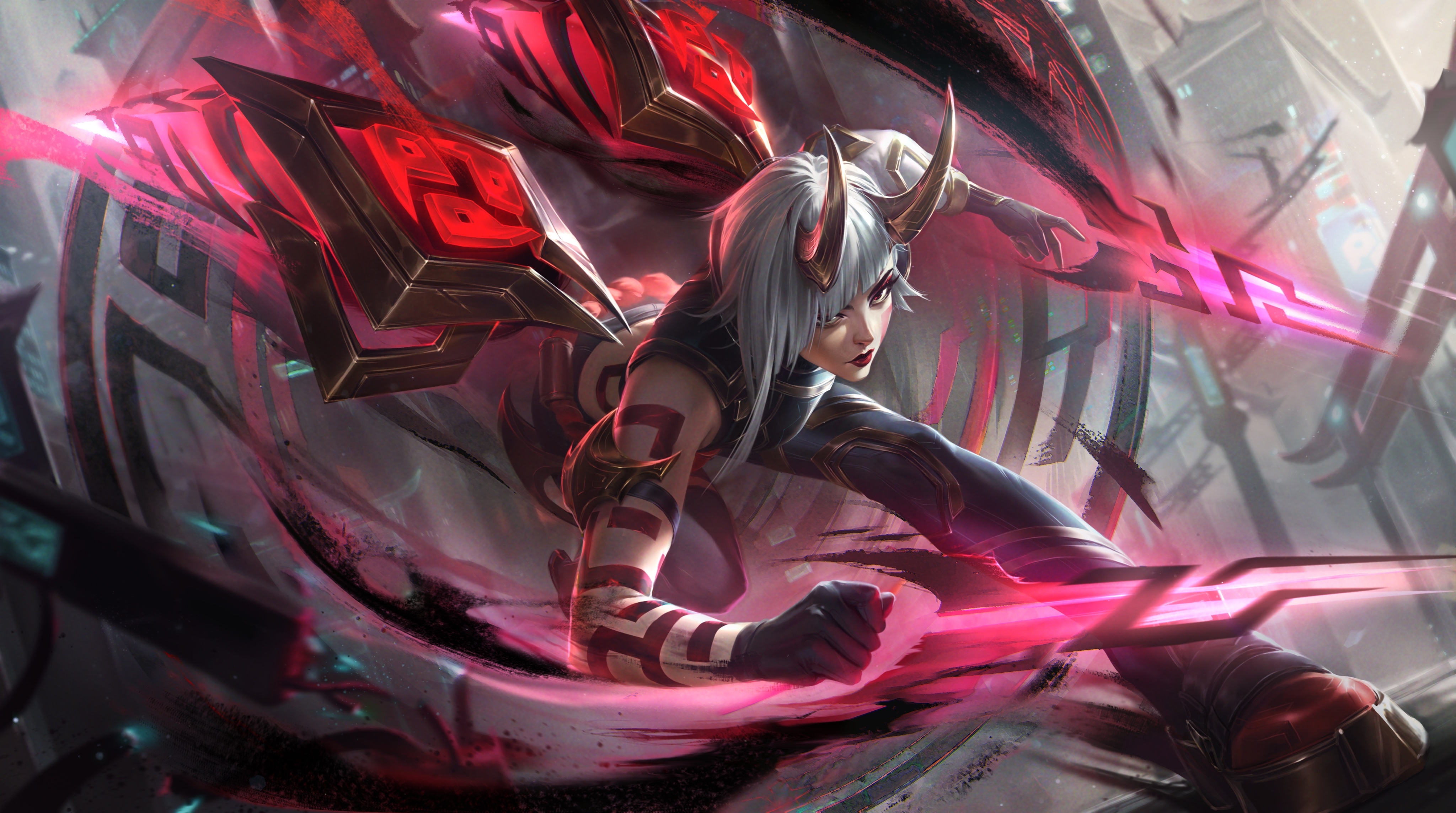4096x2288 Kai'Sa (LoL) HD Wallpaper and 4K Background