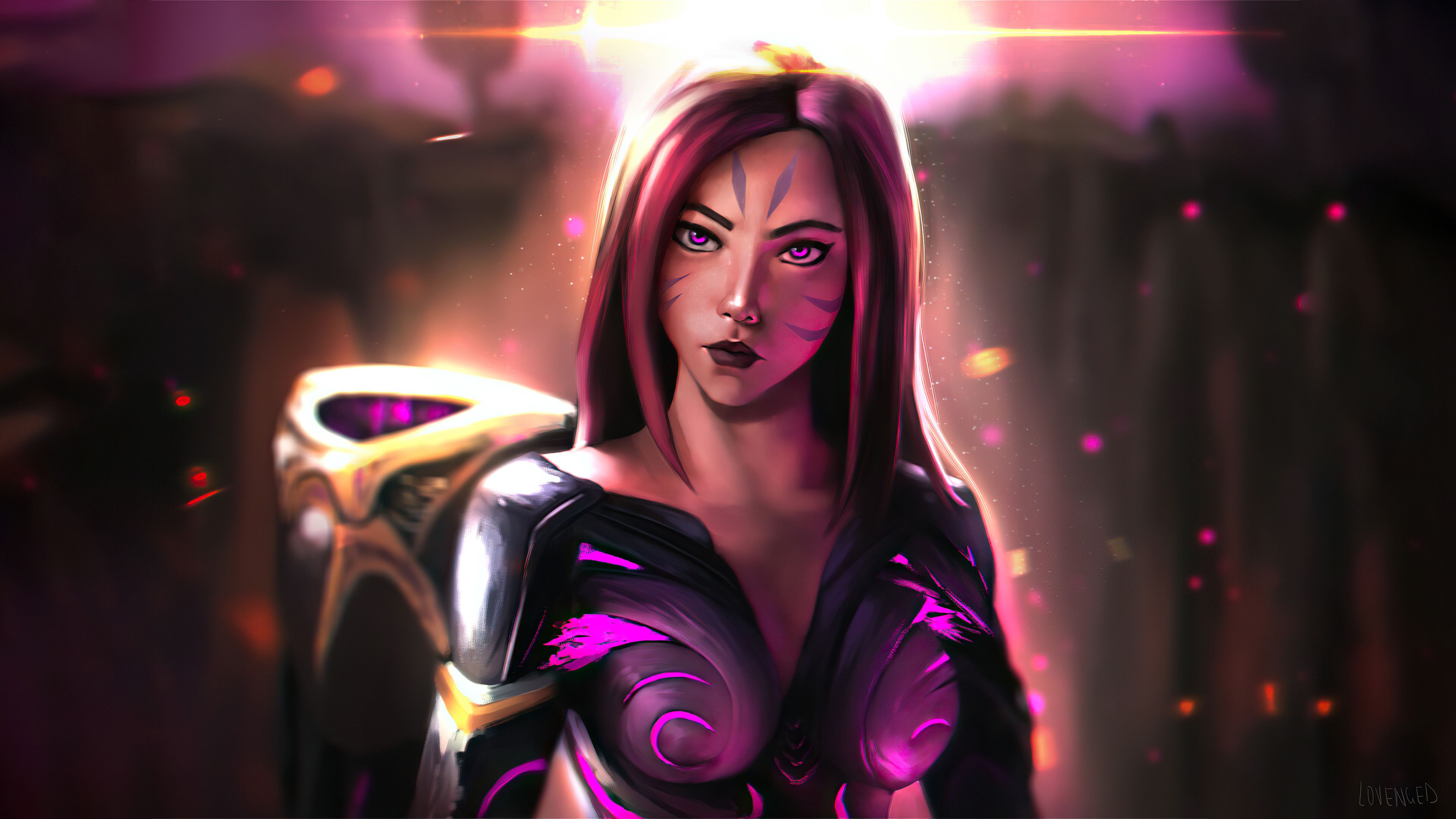 3840x2160 Kaisa League of Legends Wallpaper 4K for Desktop