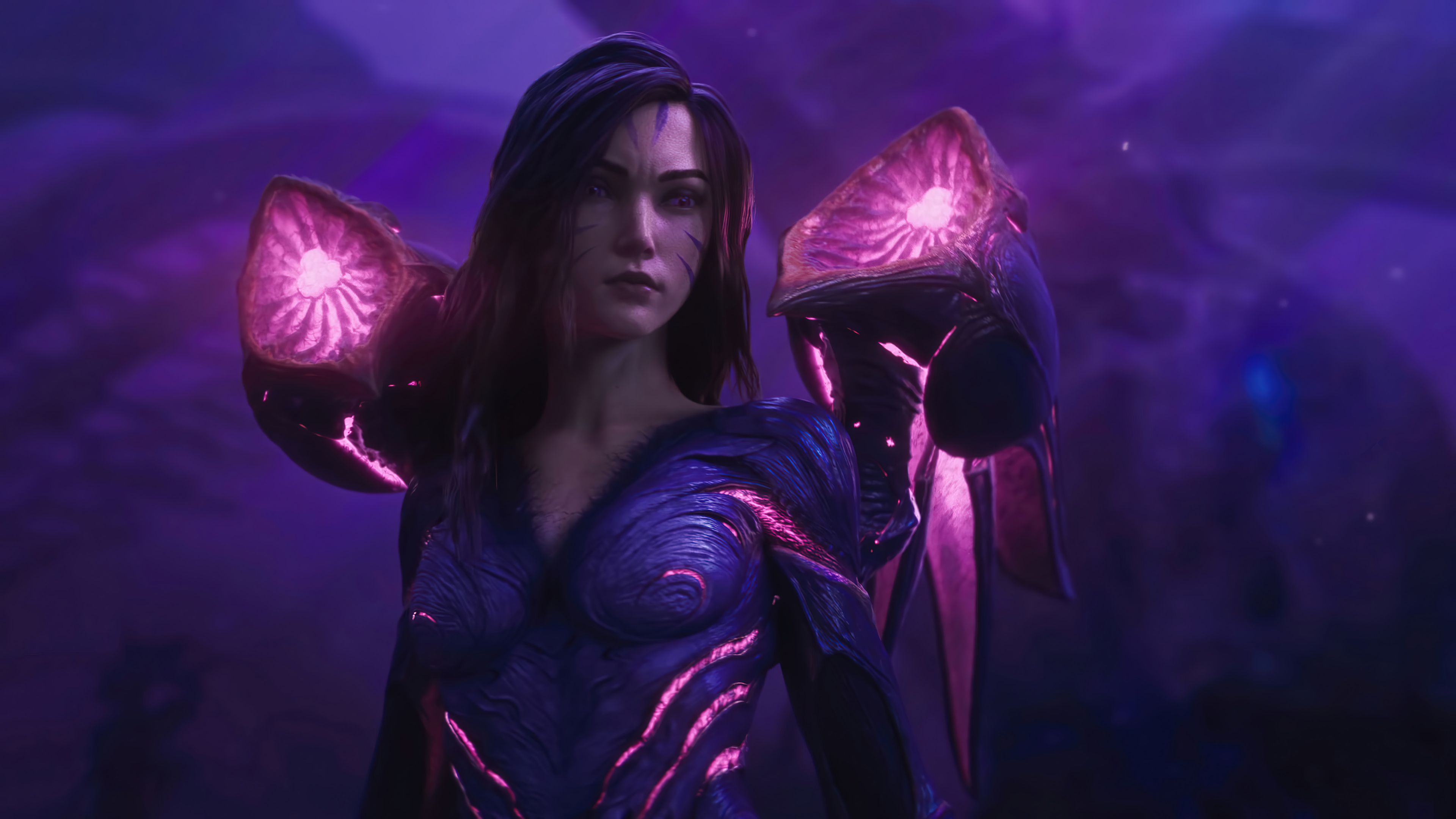 3840x2160 Kai'Sa League of Legends Wallpaper 4K HD PC h