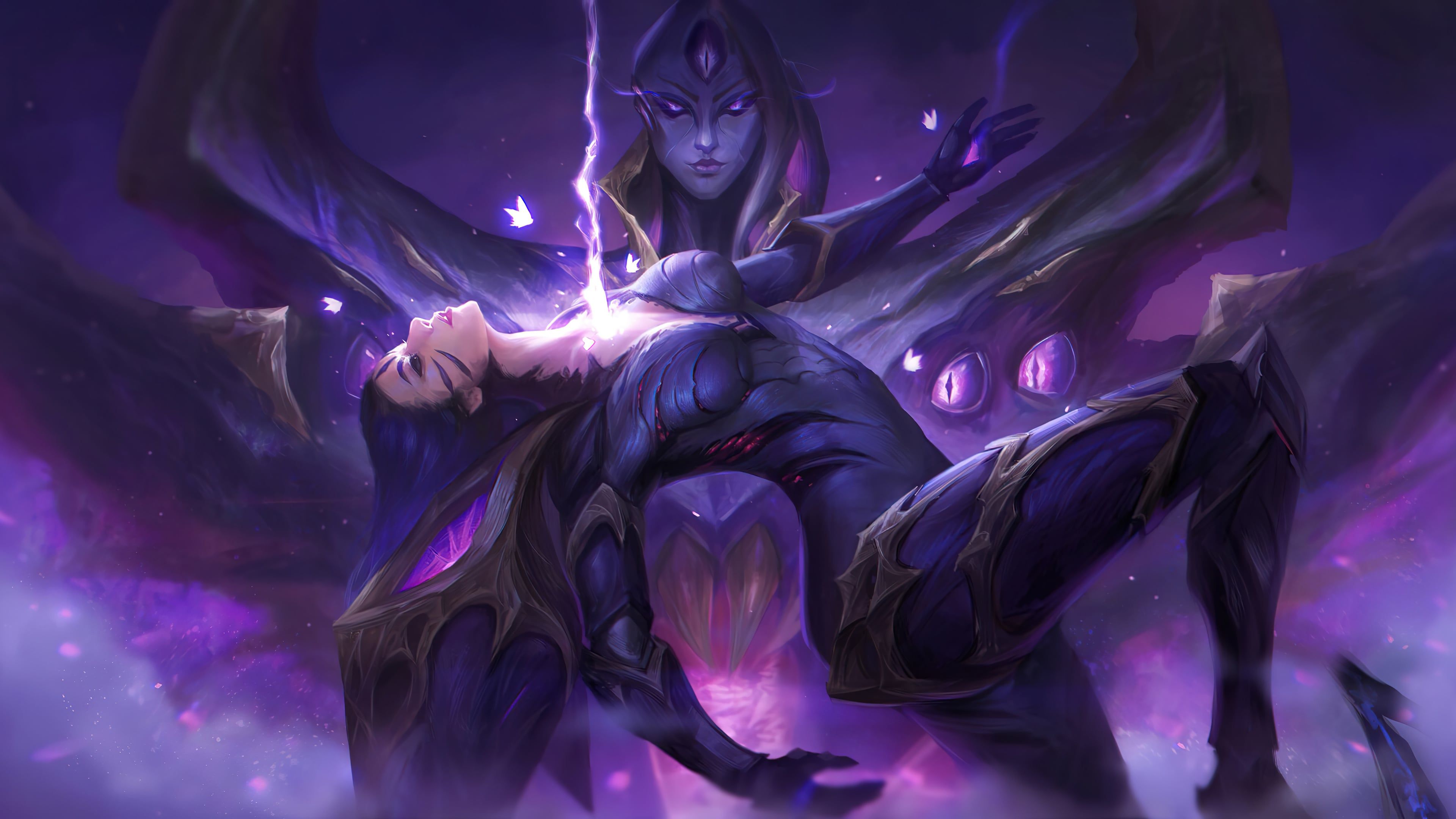 3840x2160 Belveth and Kaisa League of Legends Wallpaper 4K for Desktop