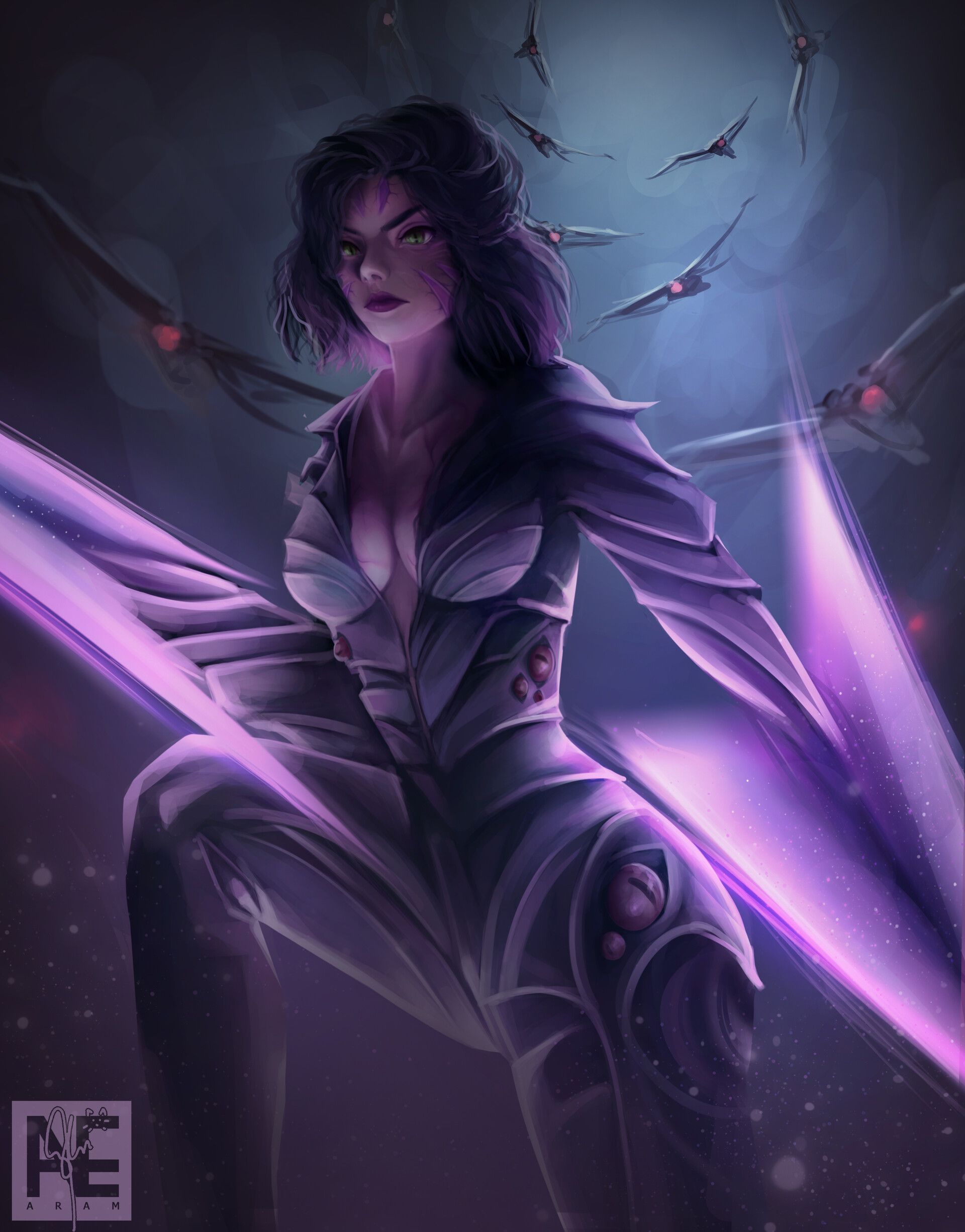 1920x2452 League of Legends'sa Fan Art