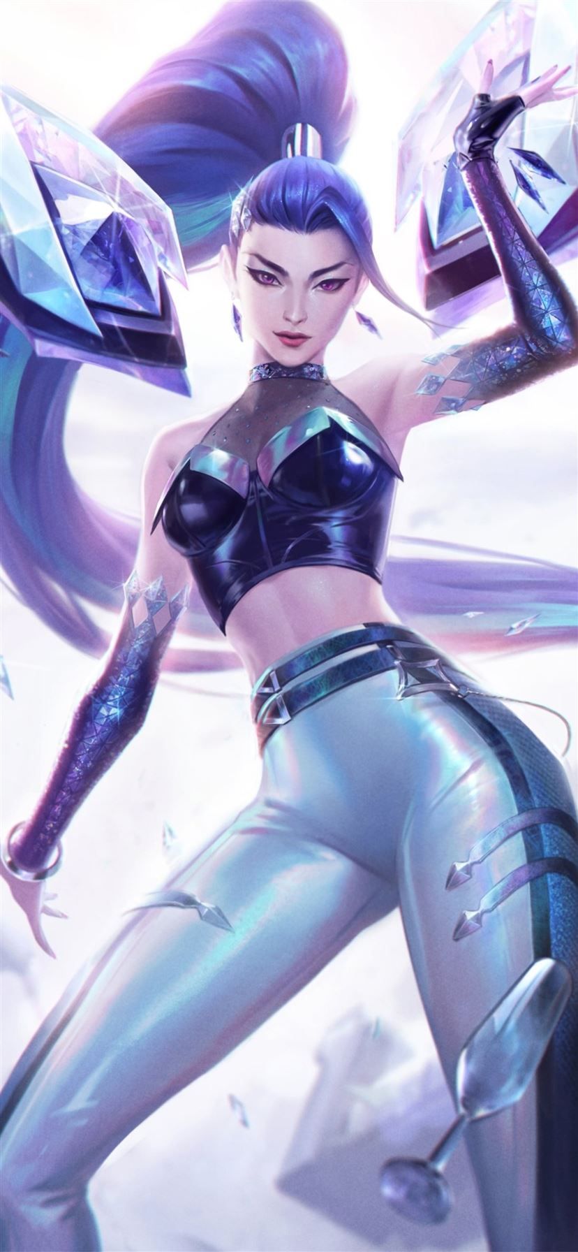 828x1792 kaisa league of legends 4k game 2020 iPhone 11 Wallpaper Free Download