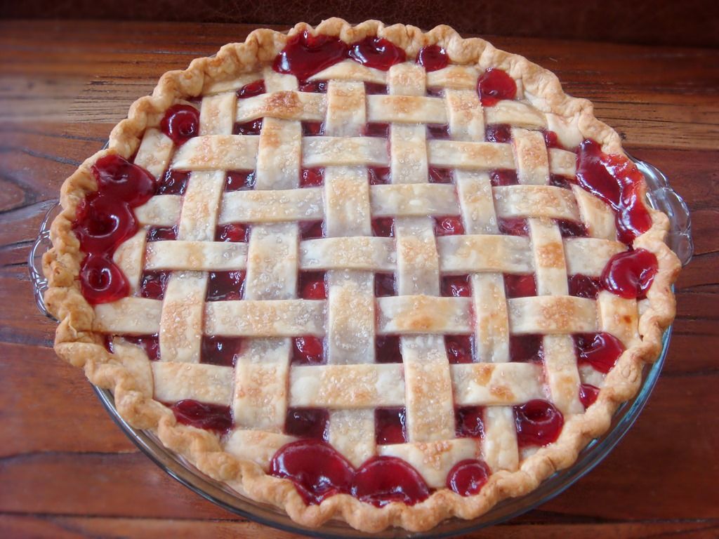 1024x768 Sour Cherry Pie