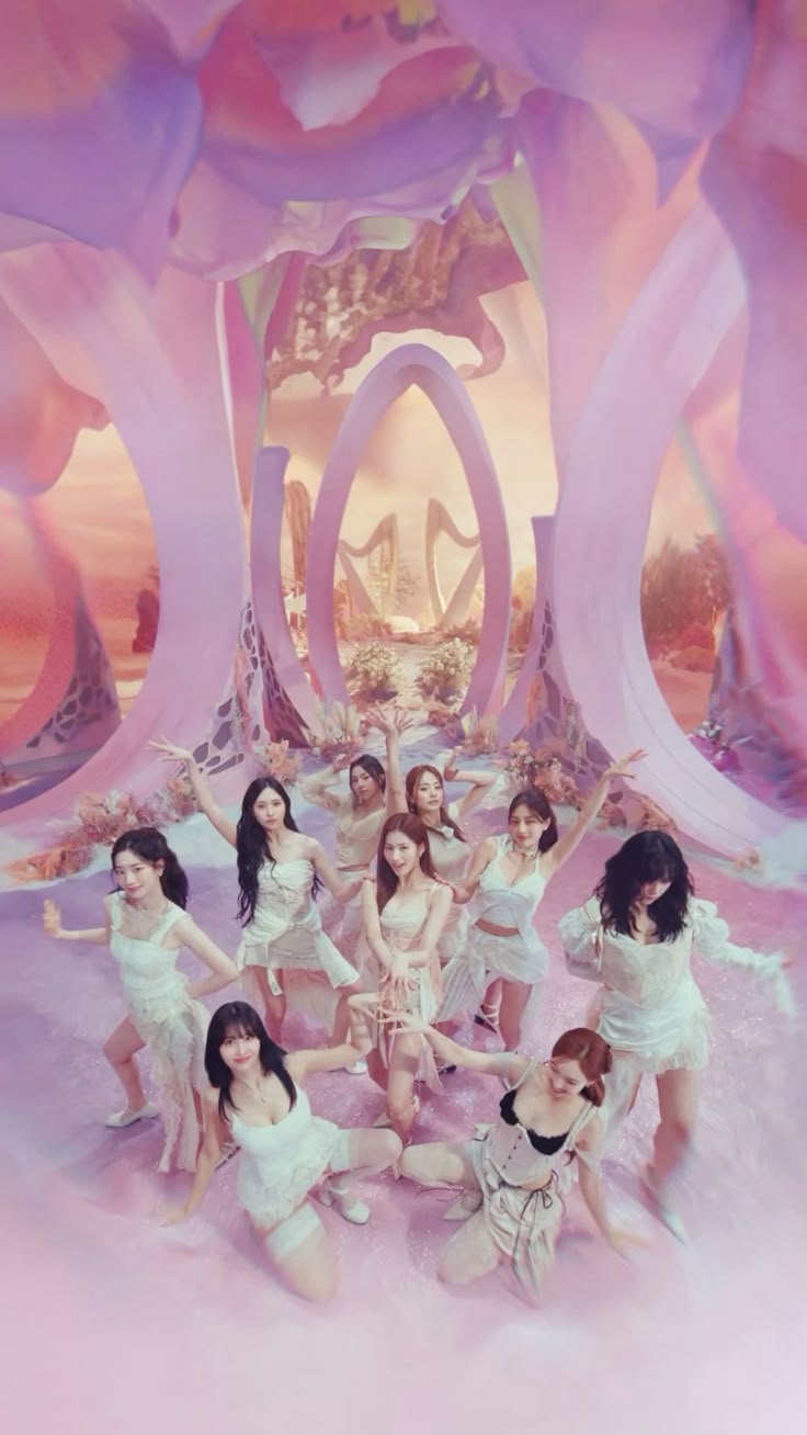 736x1308 Twice wallpaper 'Dive'