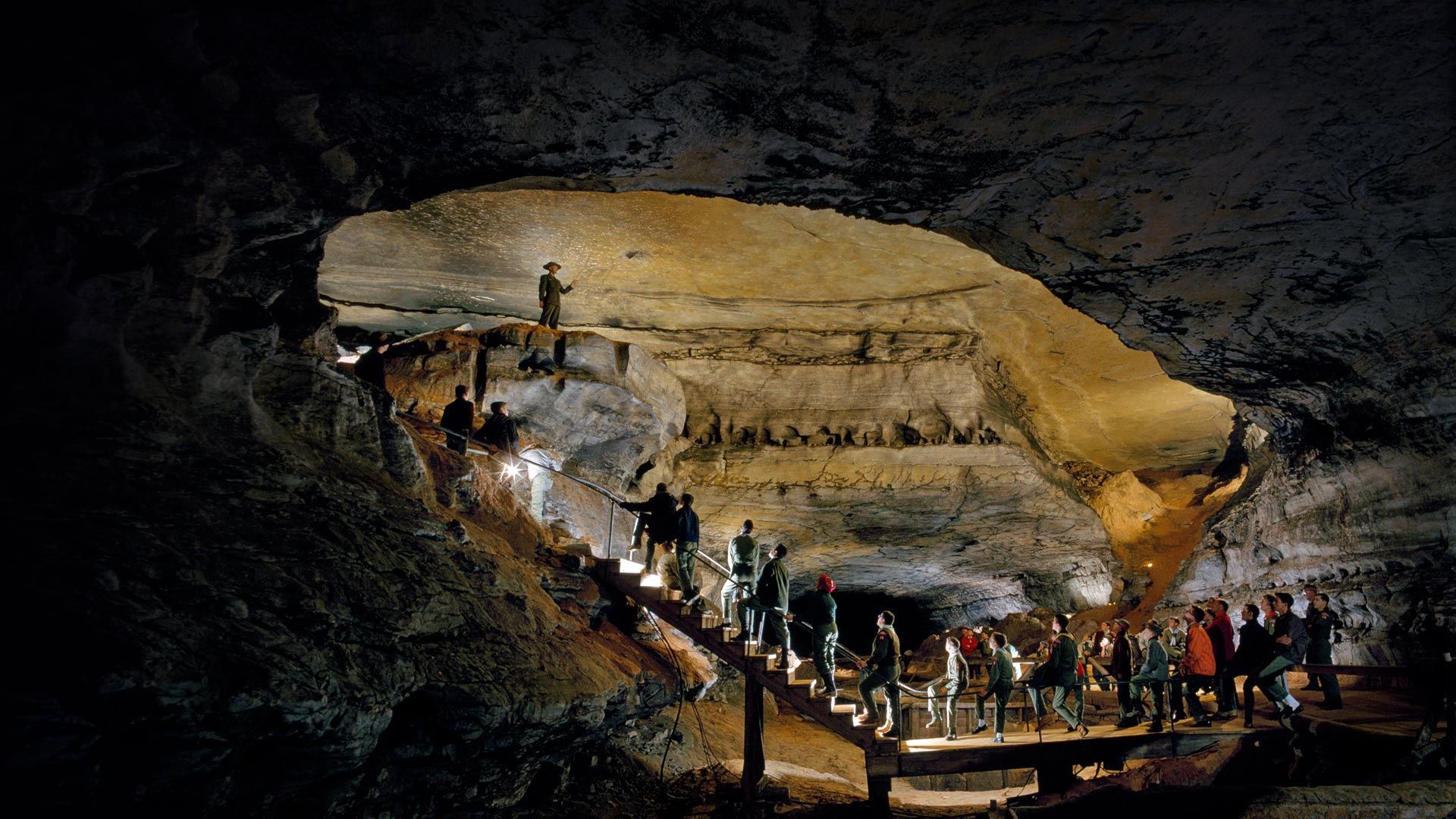1920x1080 Wallpaper USA, Kentucky, tour, Mammoth cave for mobile and desktop, section природа, resolution 1920x1080