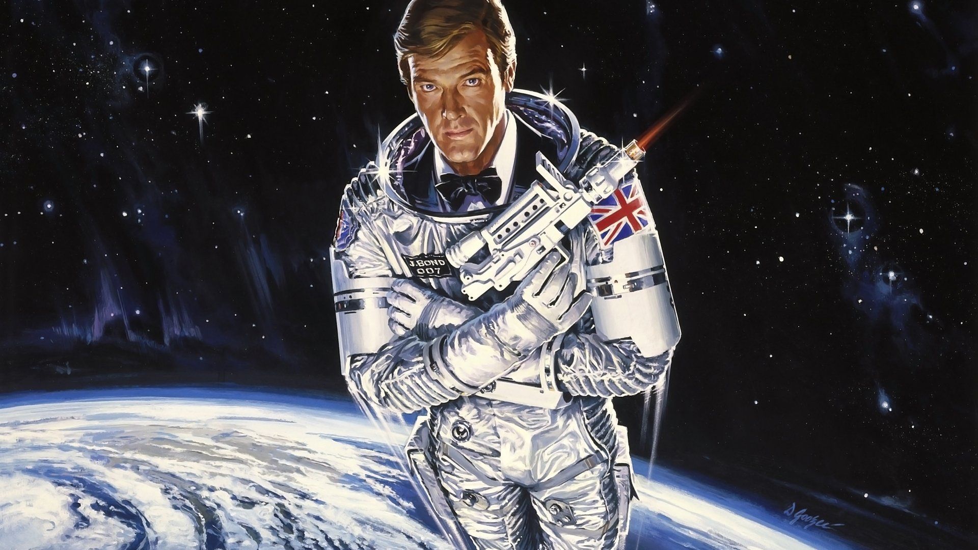 1920x1080 Download James Bond Roger Moore Movie Moonraker HD Wallpaperx1080