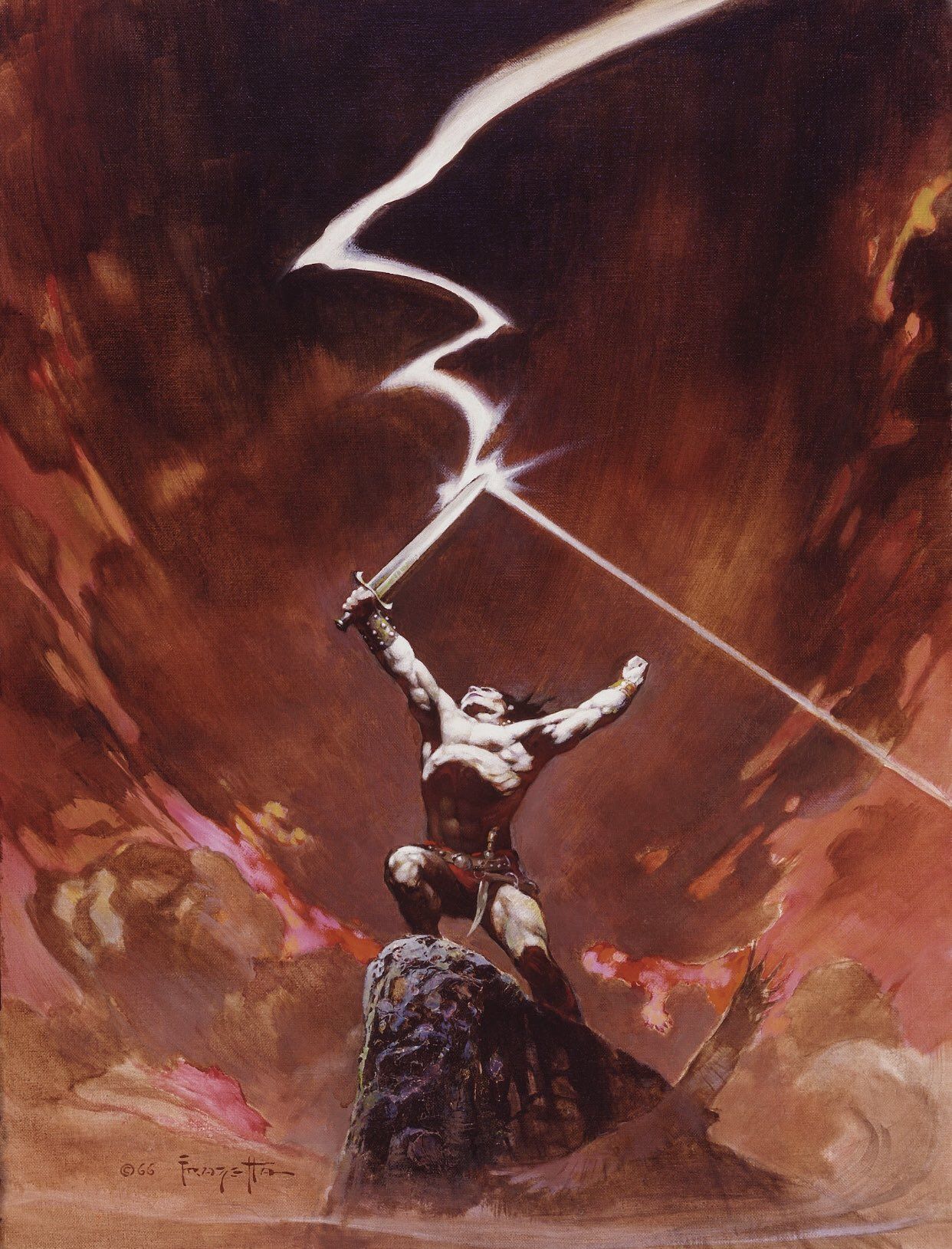 1242x1629 Frank Frazetta the Gods (1967)