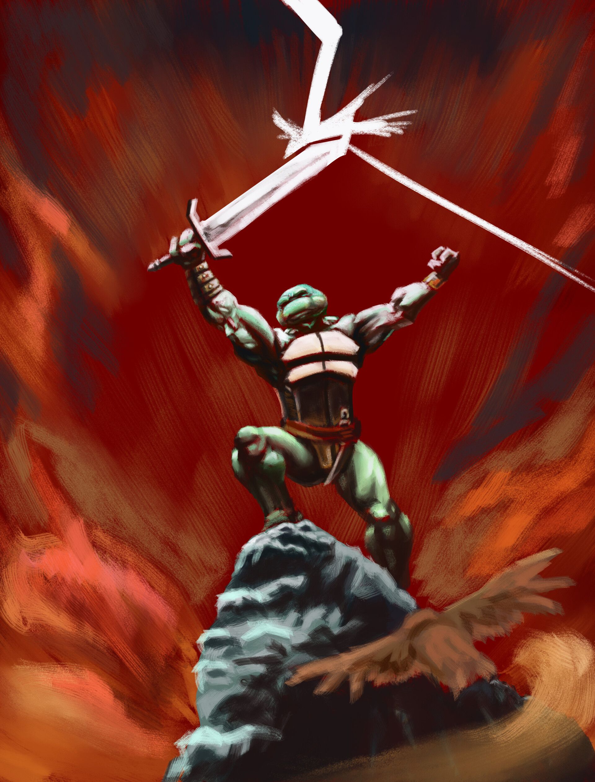 1920x2525 Turtle Against the Gods