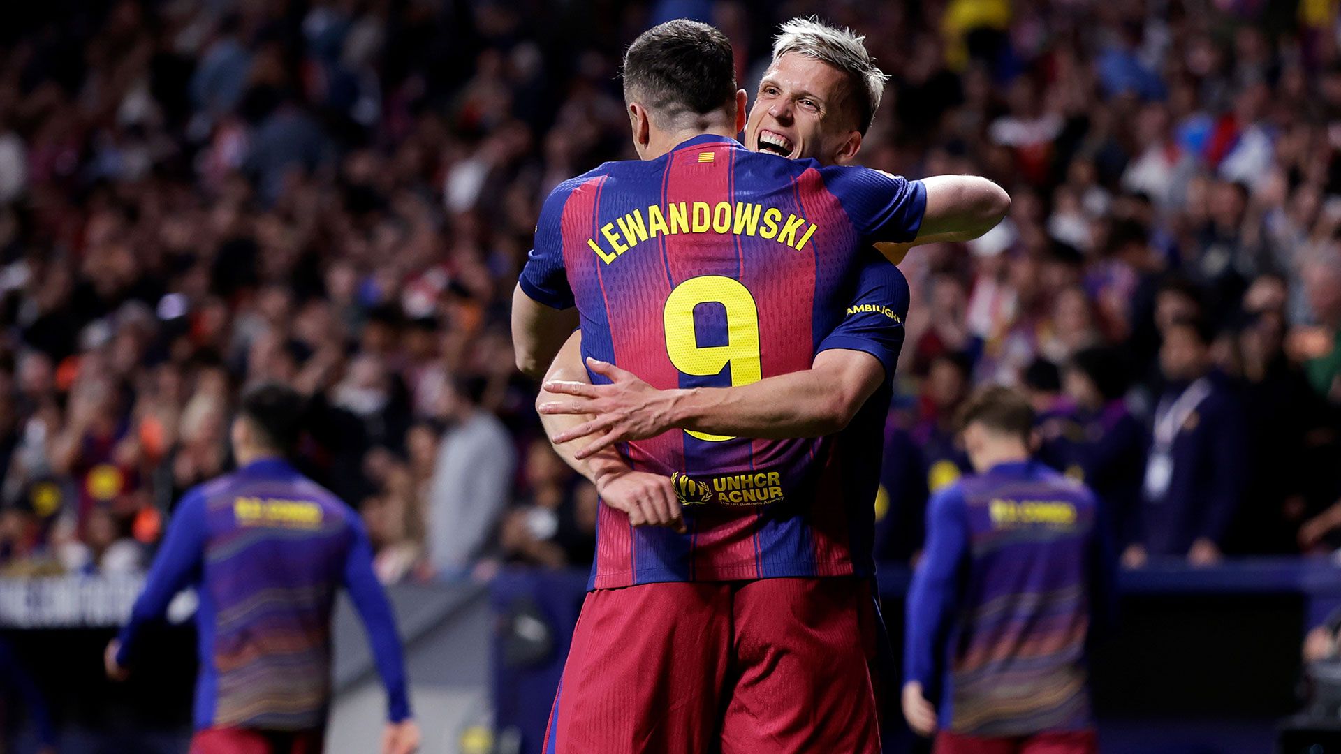 1920x1080 Lewandowski Equals a FC Barcelona Legend