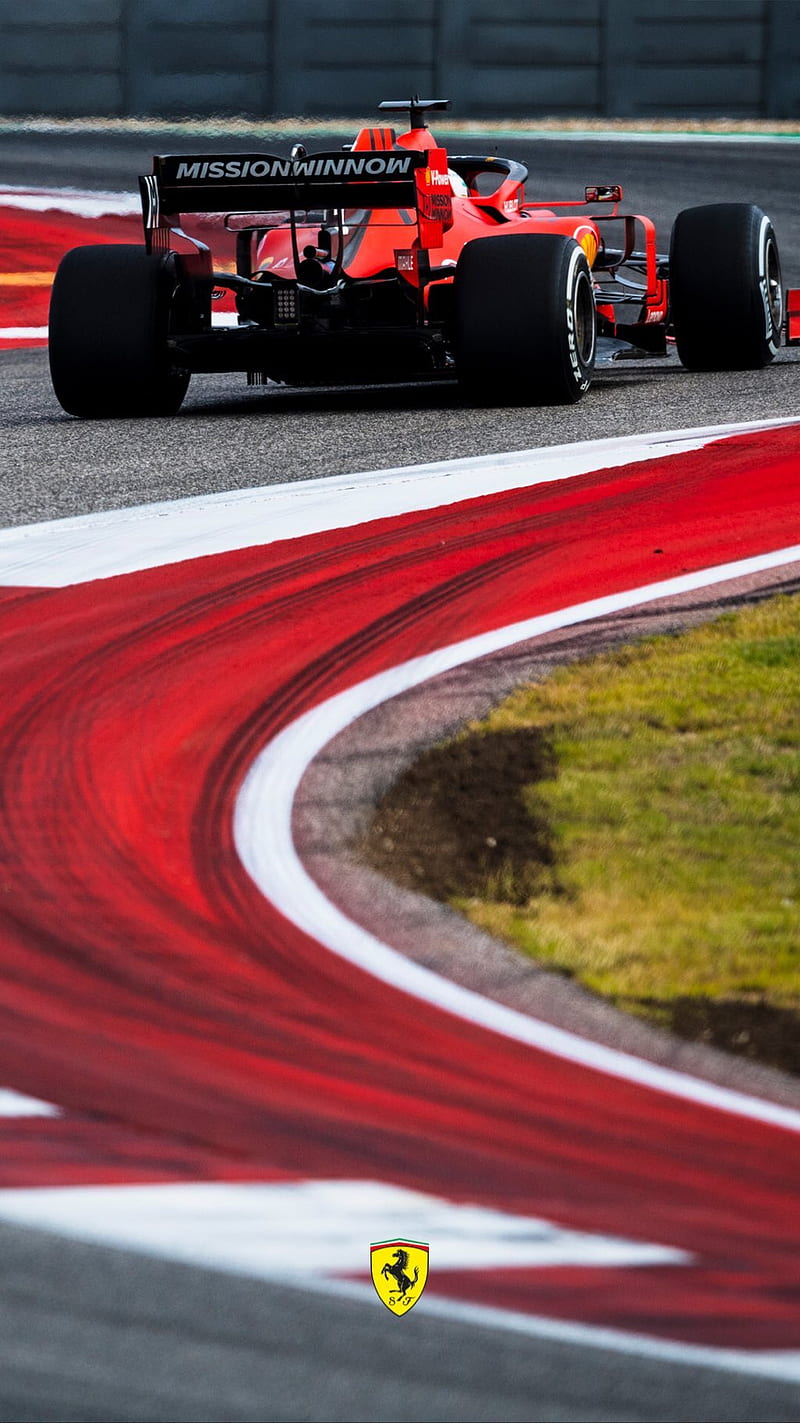 800x1423 F1 Ferrari, car, formula, plus, racing, red, HD phone wallpaper