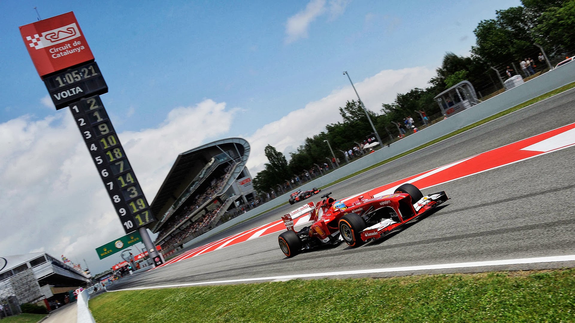 1920x1080 HD wallpaper picture 2013 Spanish F1 GP