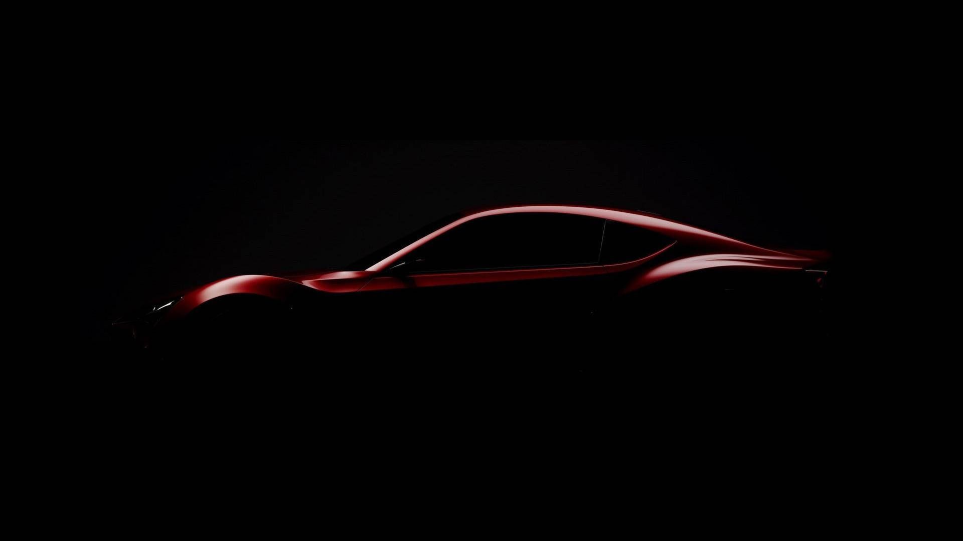 1920x1080 Download Black And Red Car In Shadows Wallpaper