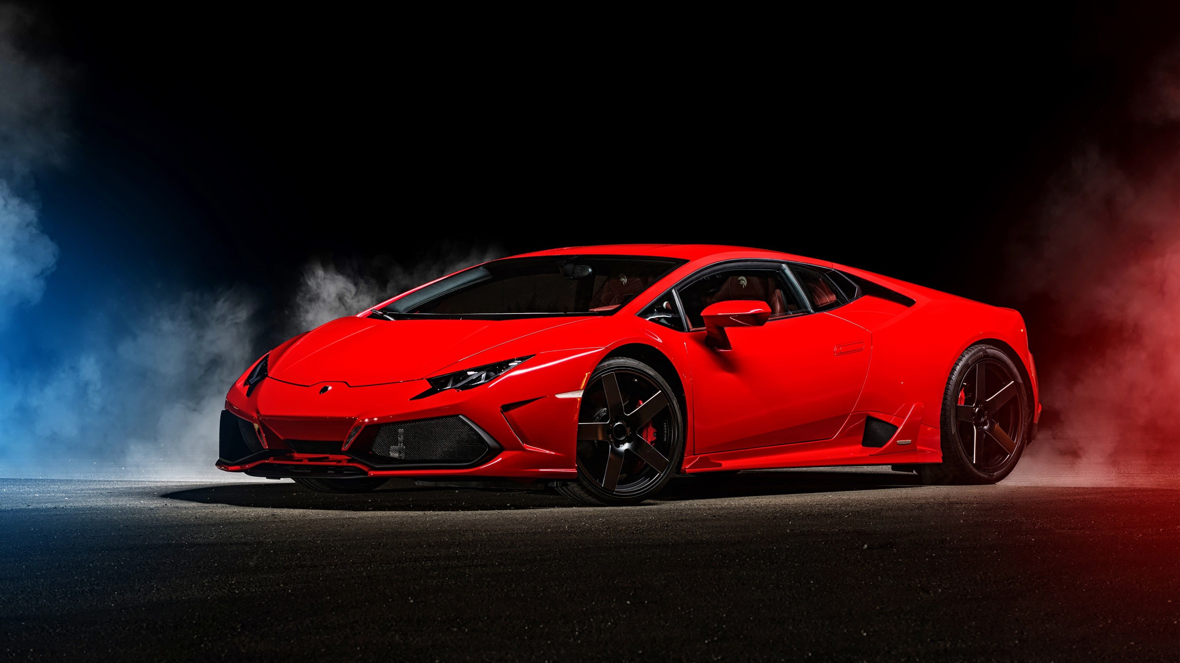 3840x2160 4k Red Car Wallpaper