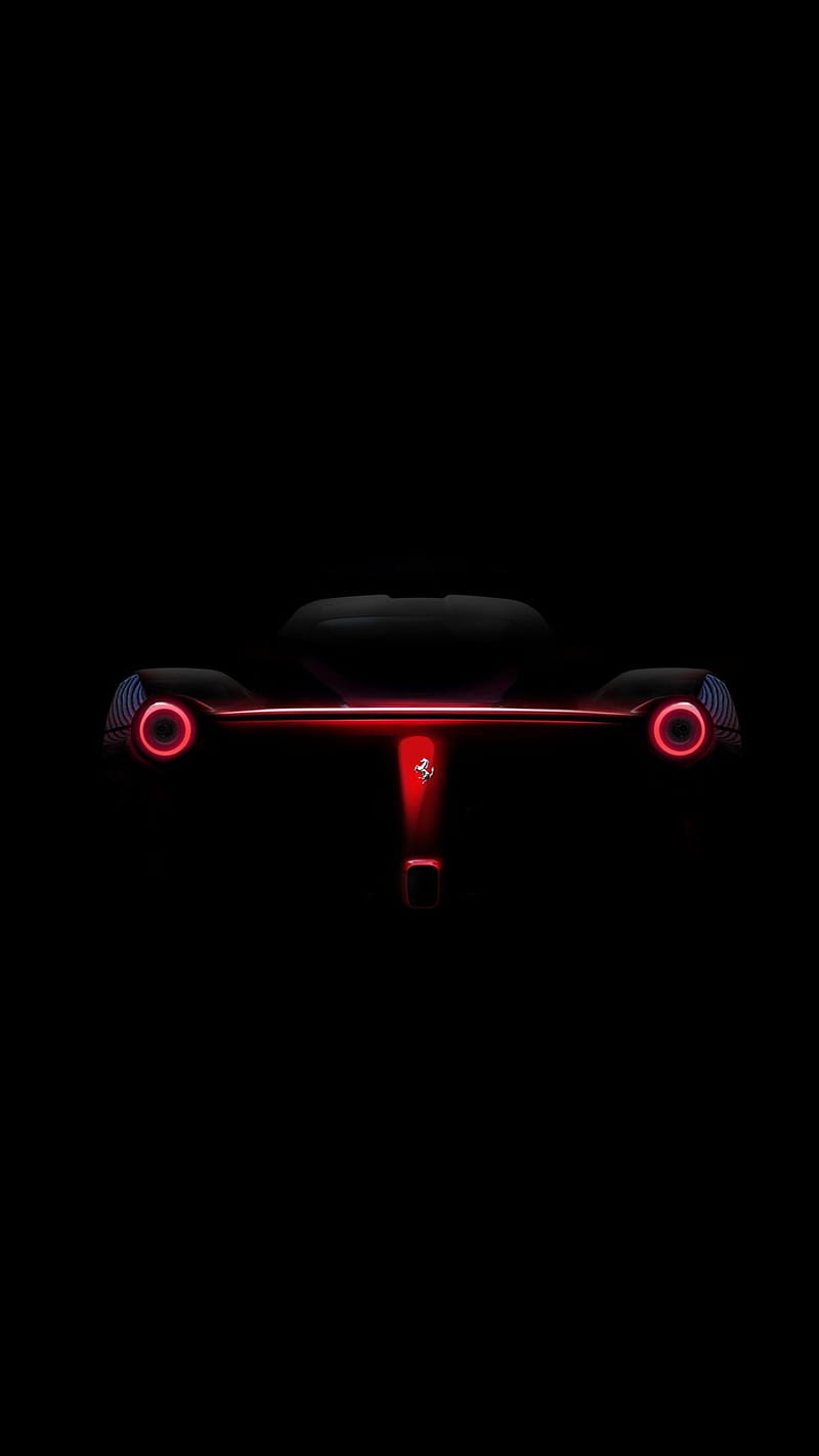 800x1422 Ferrari, black, car, carros, driver, dubai led, london, red, HD phone wallpaper