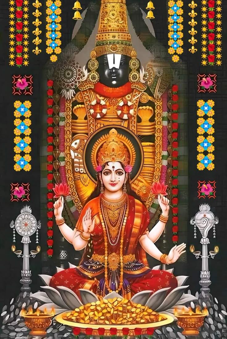 736x1101 Lakshmi balaji image. Laxmi balaji HD wallpaper, Laxmi venkateswara swamy image, Hindu gods