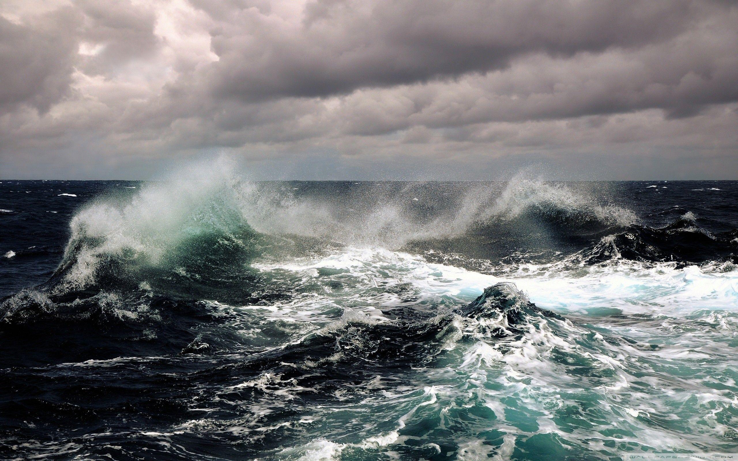 Ocean Storm Wallpaper Hd