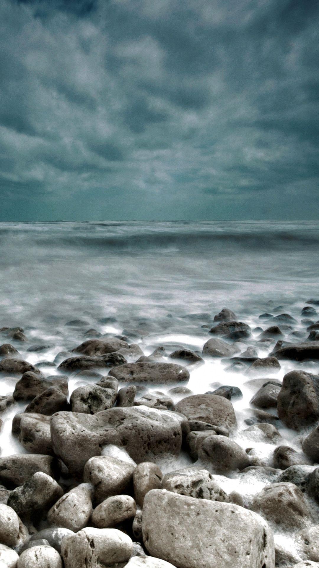 1080x1920 Stormy Ocean Wallpaper