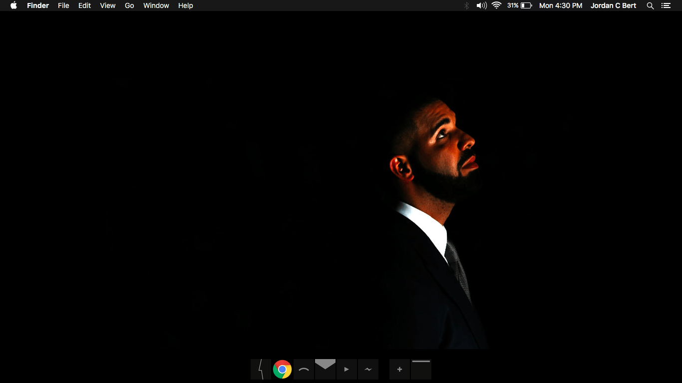 1366x768 Drake OVO Wallpaper