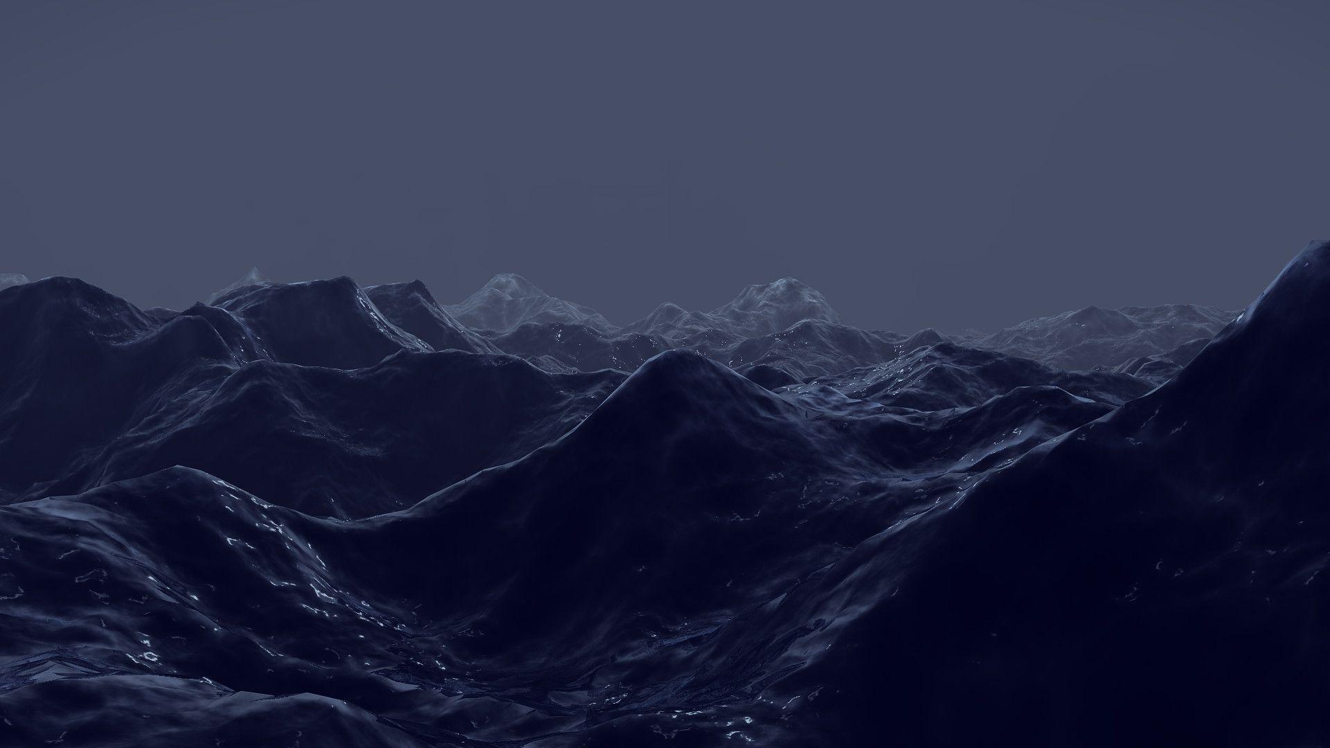 1920x1080 Stormy Ocean Wallpaper