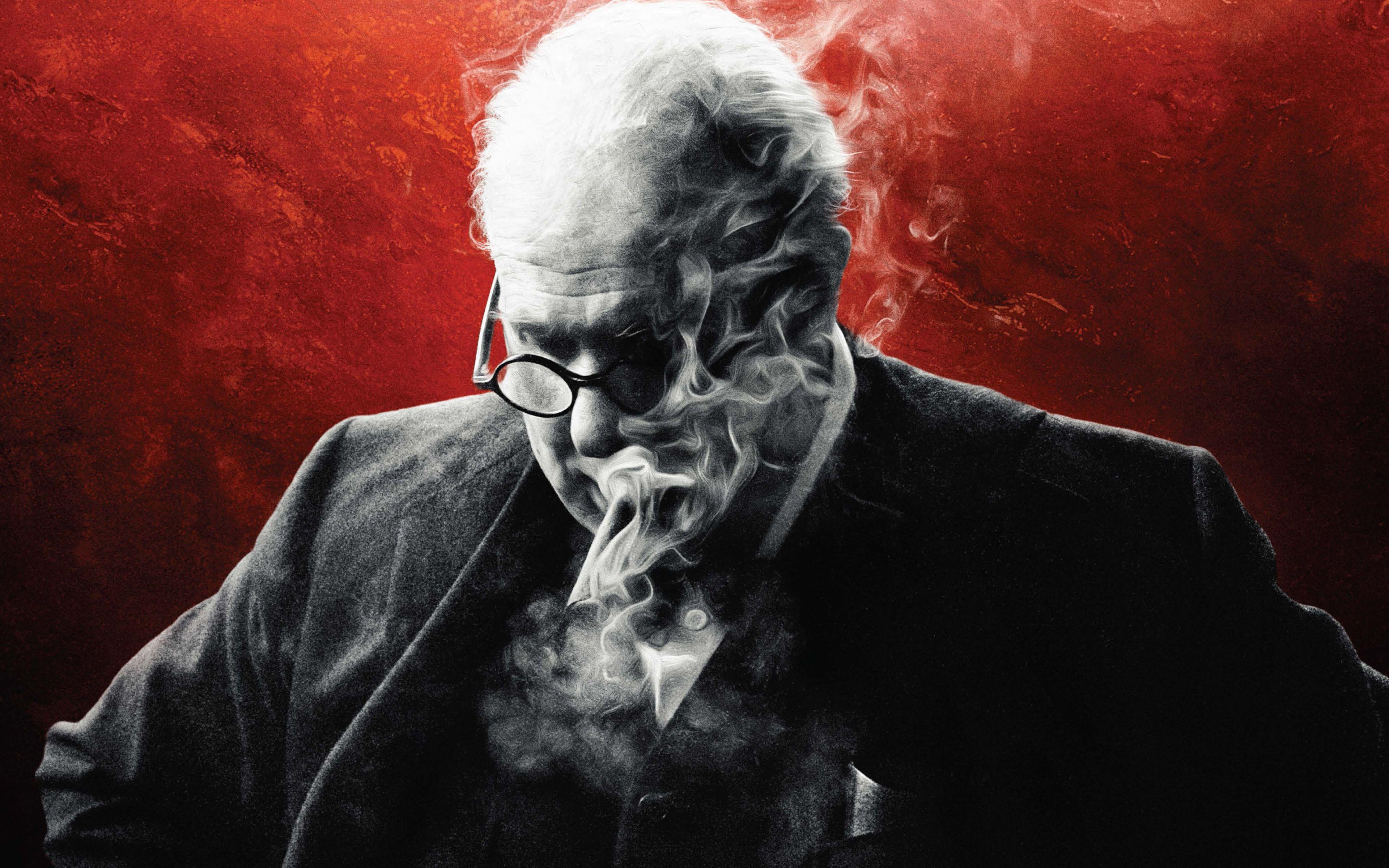 3840x2400 Darkest Hour, 4k, Winston Churchill, Gary Oldman