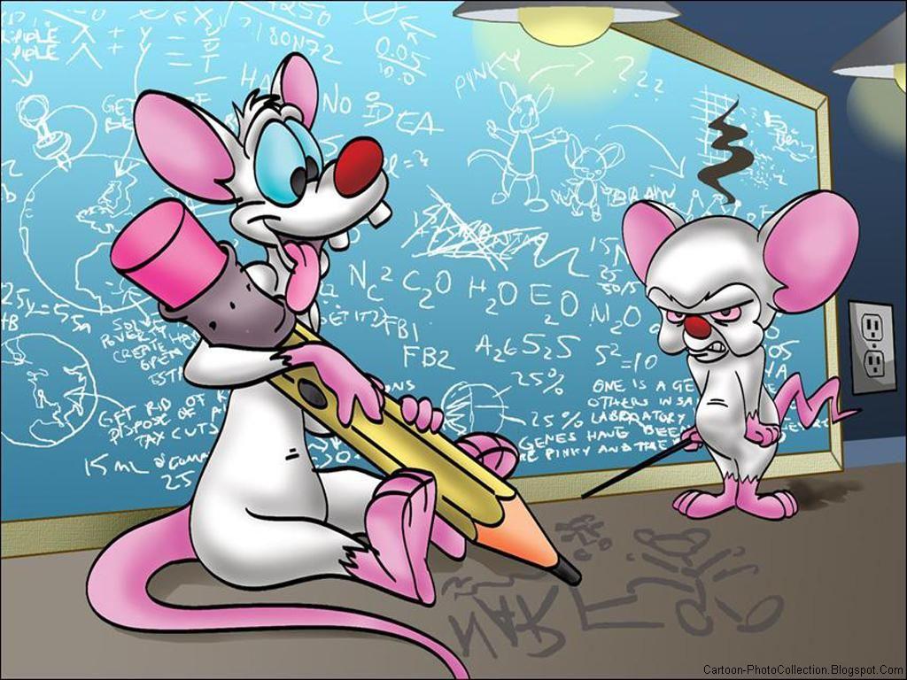 1024x768 My Pinky and The Brain Personality
