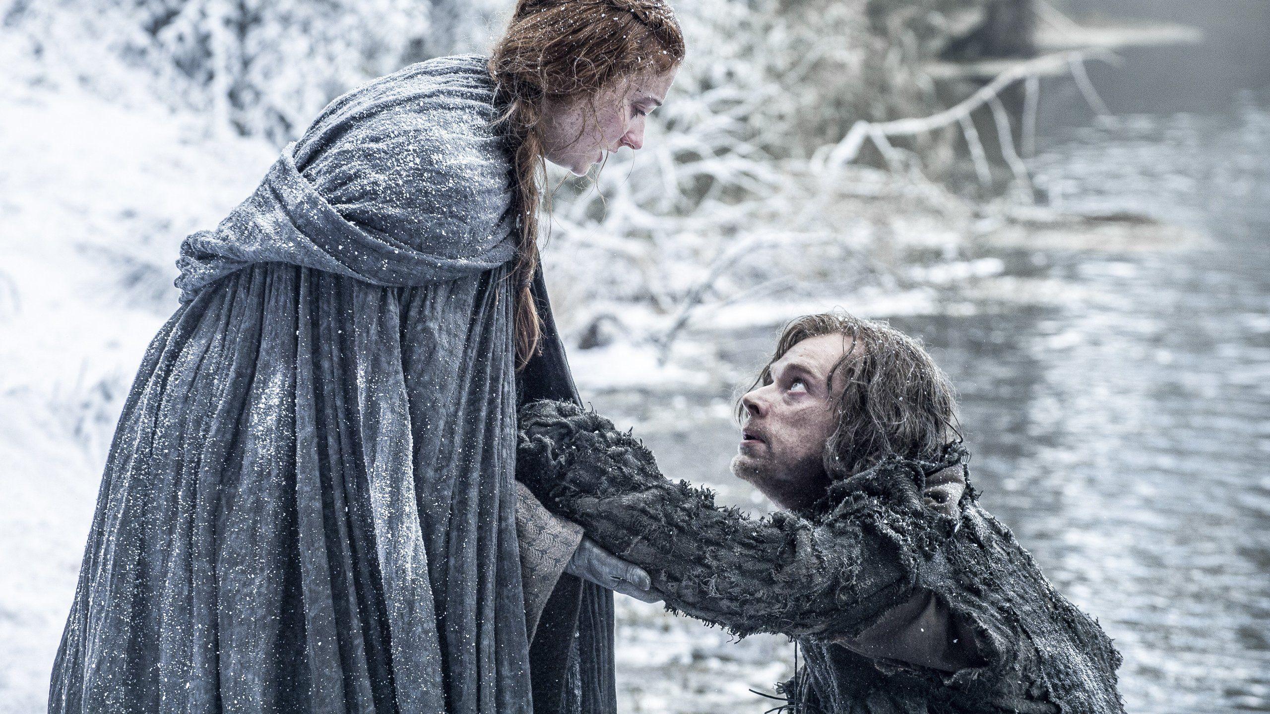 2560x1440 Sansa Stark And Theon Greyjoy 1440P Resolution HD 4k