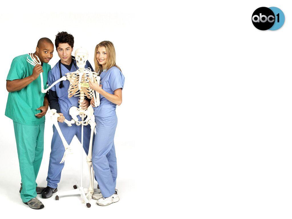 1024x768 JD, Turk and Elliot